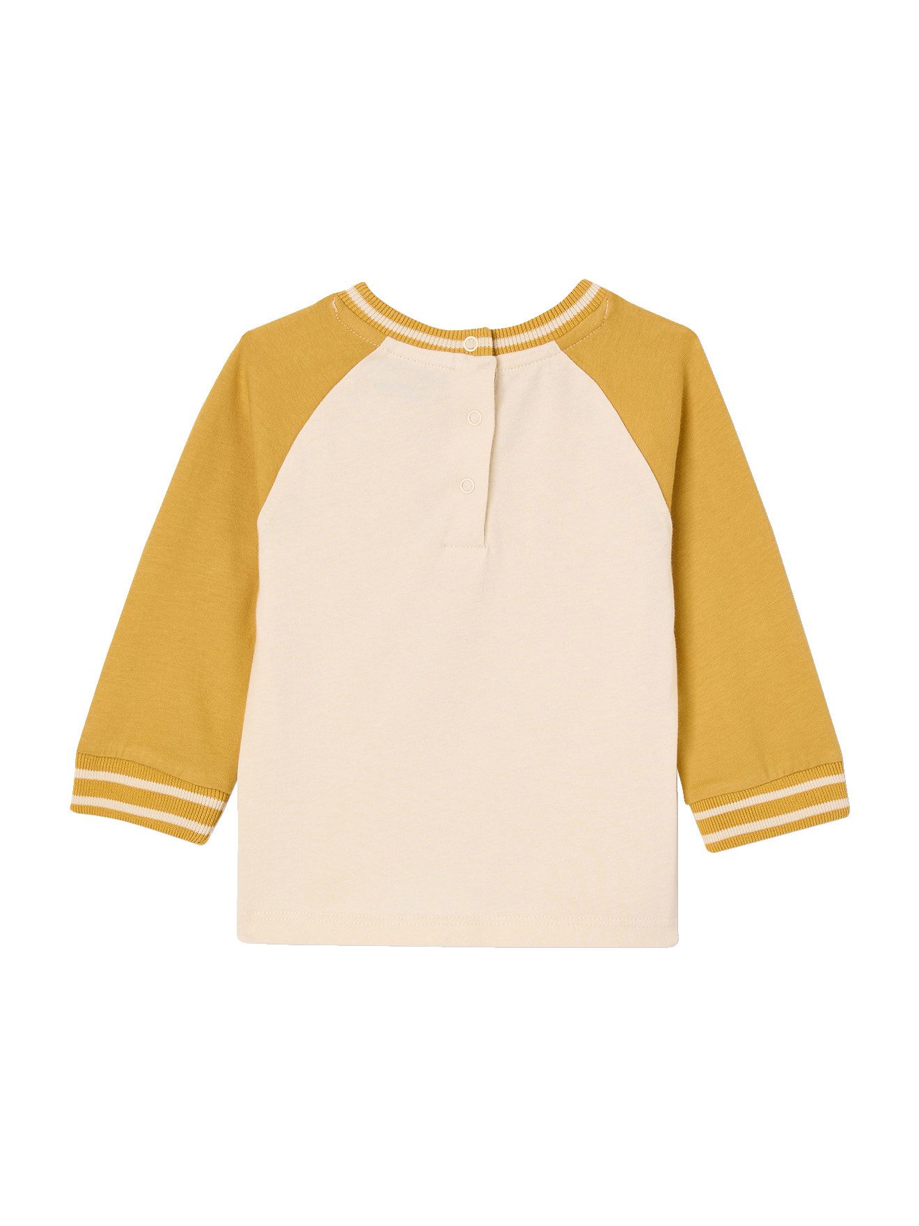 vertbaudet Langarmshirt Bio-Kollektion: Baby Shirt COOL BABY