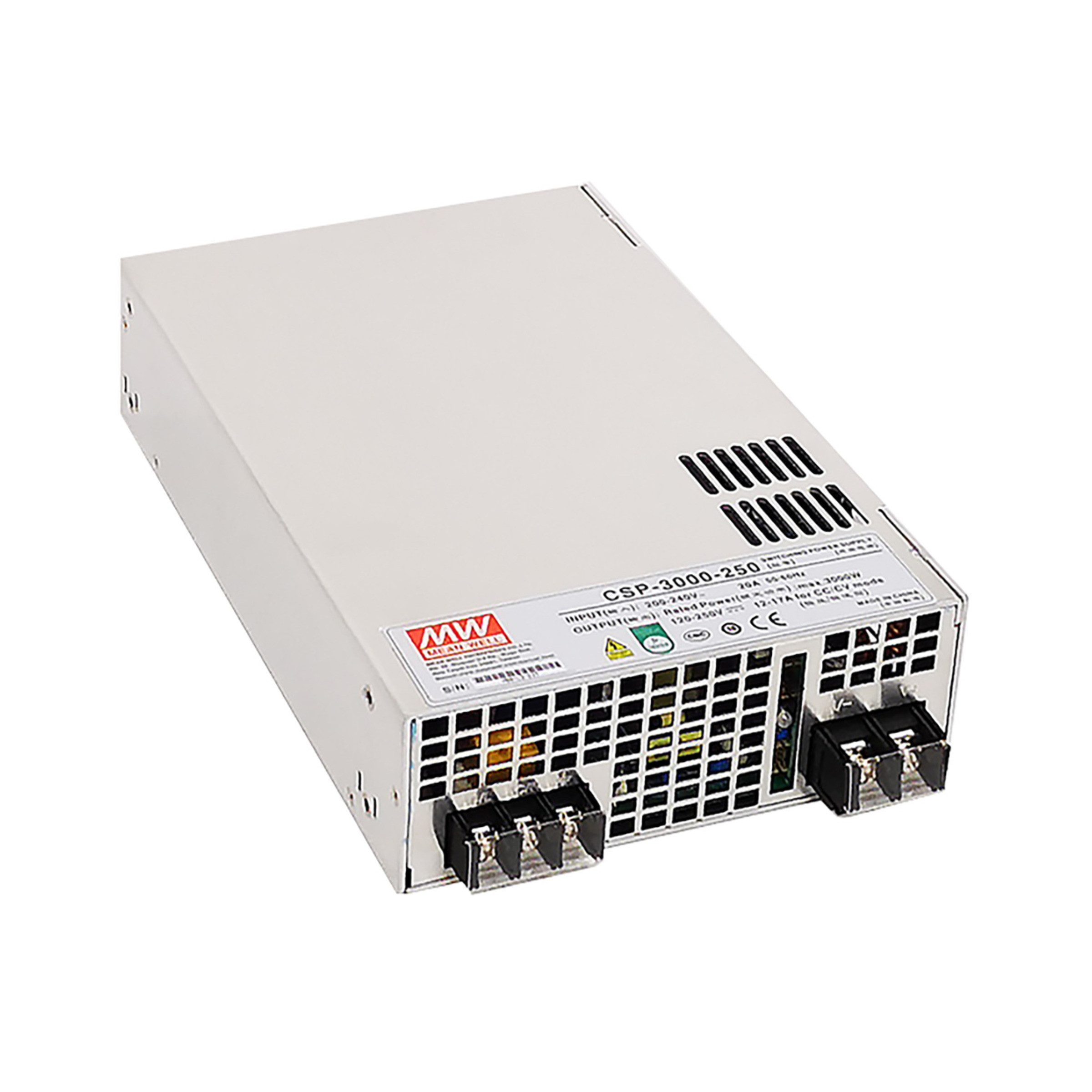 MeanWell CSP-3000-400, AC-DC-Schaltnetzteil, geschlossen, 3000W 400V 7,5A AC/DC-Einbaunetzteil