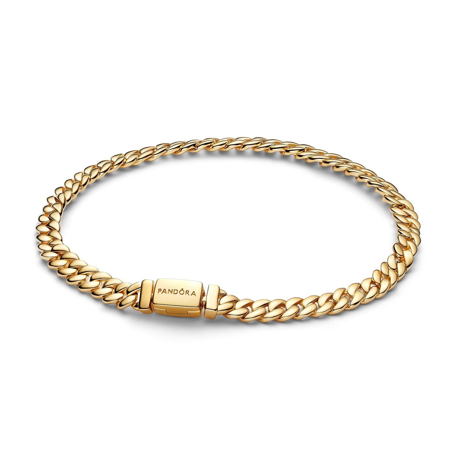 Pandora Armband 564367C00, Panzerarmband für Damen Goldfarben