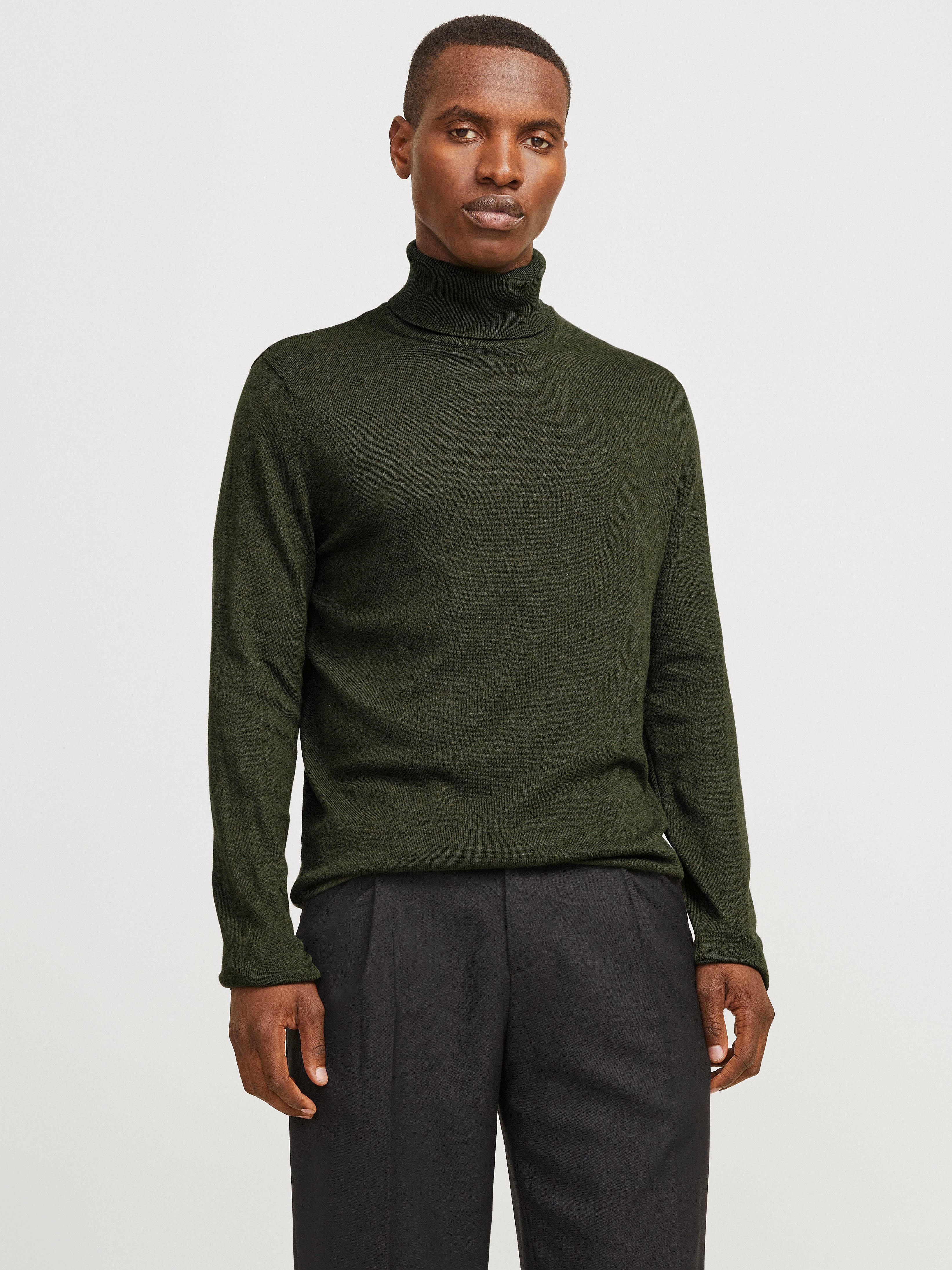 Rollkragenpullover JJEEMIL KNIT ROLL NECK NOOS
