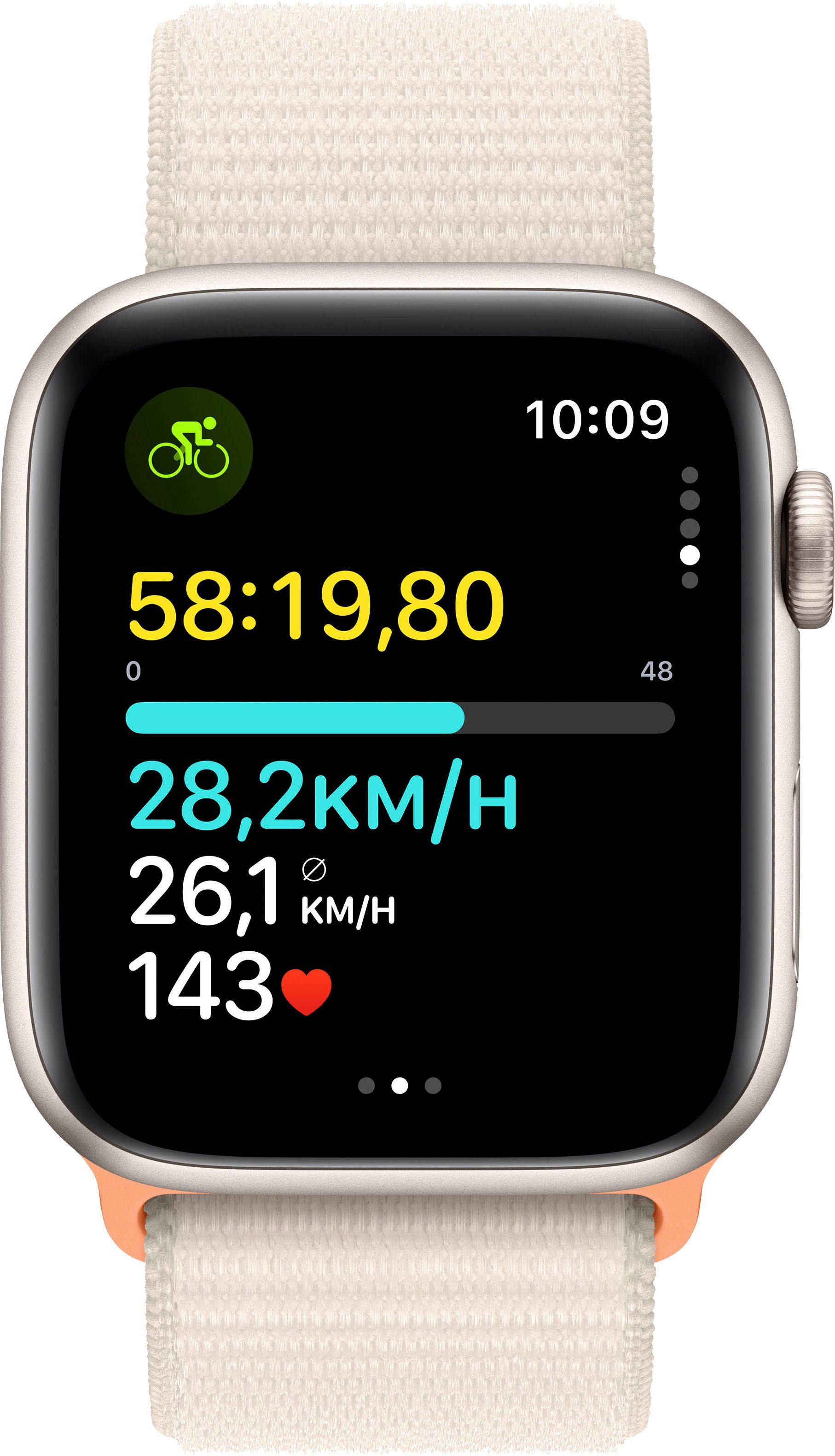 Cellular Aluminium + Smartwatch mm 10), GPS Zoll, polarstern (4,4 Loop Sport polarstern Watch OS 44 | Apple Watch cm/1,73 SE