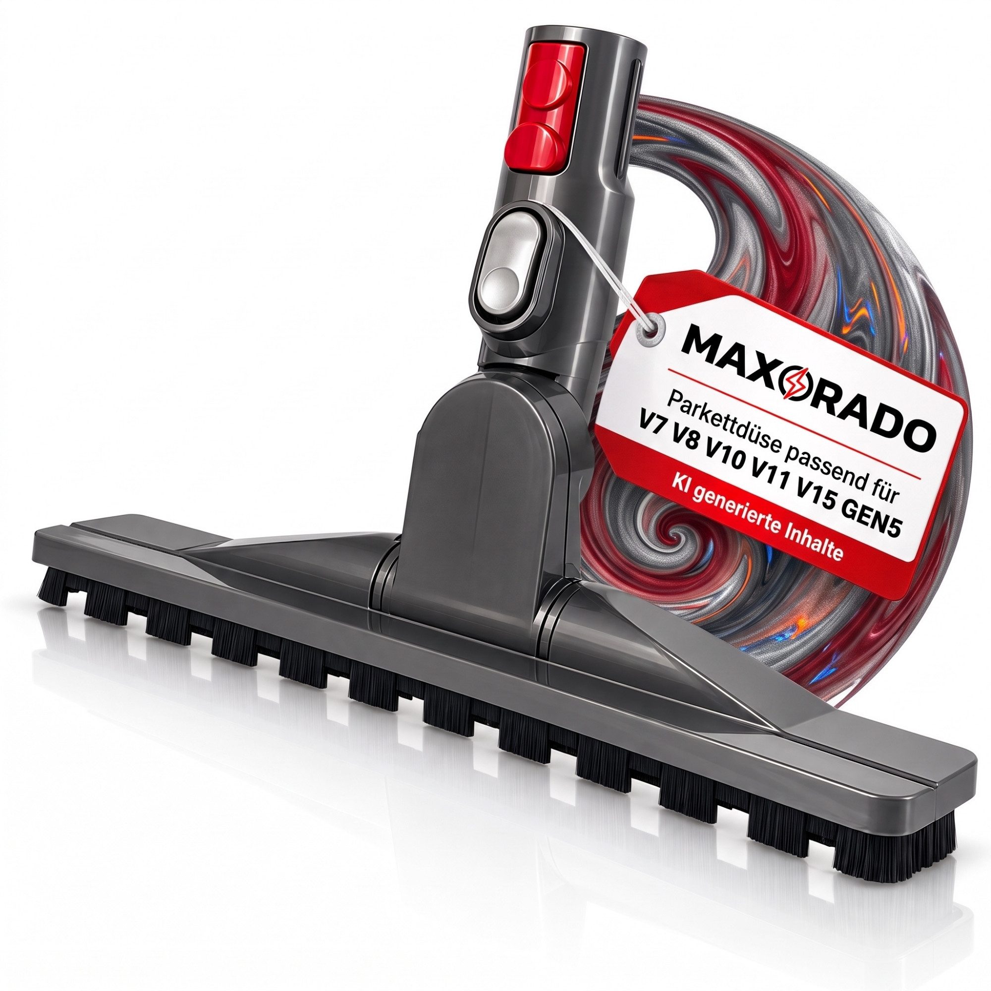 Maxorado Parkettdüse Parkettdüse für Dyson V6 V7 V8 V10 V11 V15 Parkettbürste 968235-01, Zubehör für Dyson Staubsauger V 6 7 8 10 11 15 Abslute Animal Detect, (1-tlg), Flexibles Gelenk
