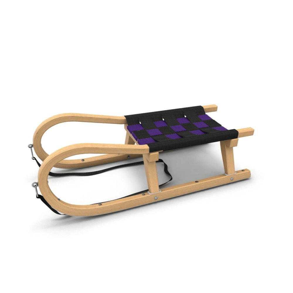 Kathrein Сани Familienrodel Einsitzer schwarz