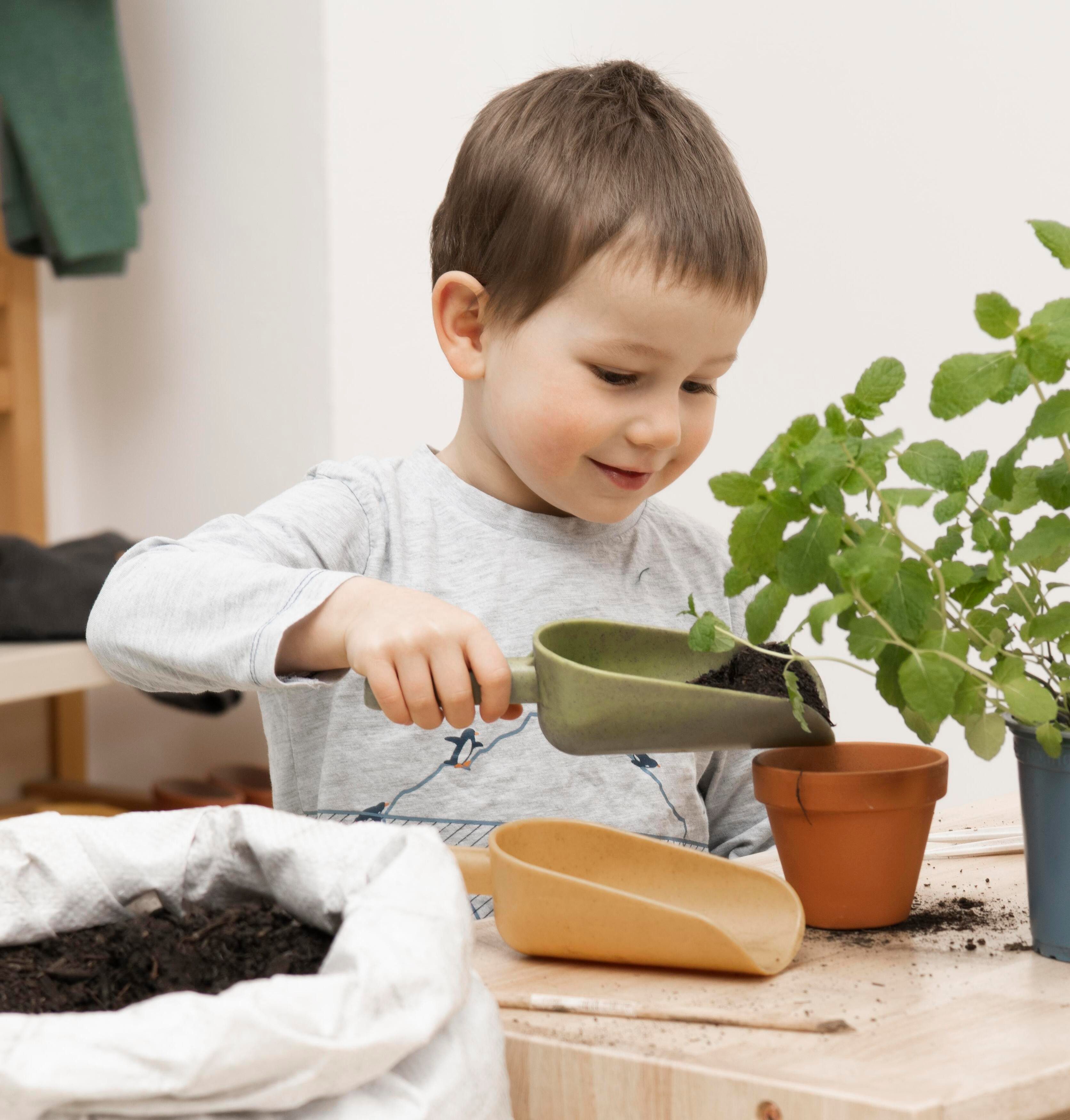 Betzold Kinder-Handschaufel Mehlschaufel aus biobasiertem treeNside-Material