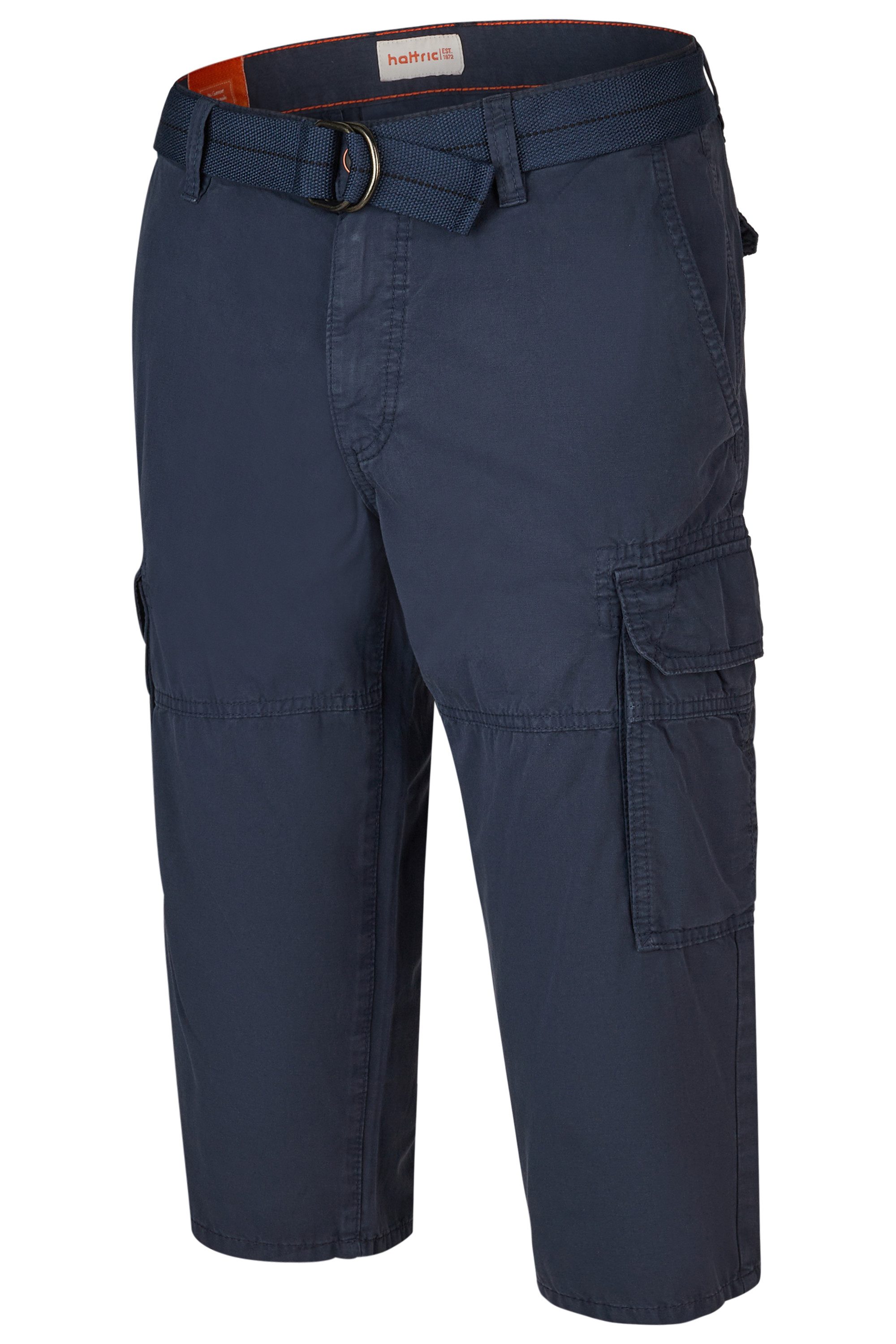 Hattric Bermudas Worker Capri mit Gürtel