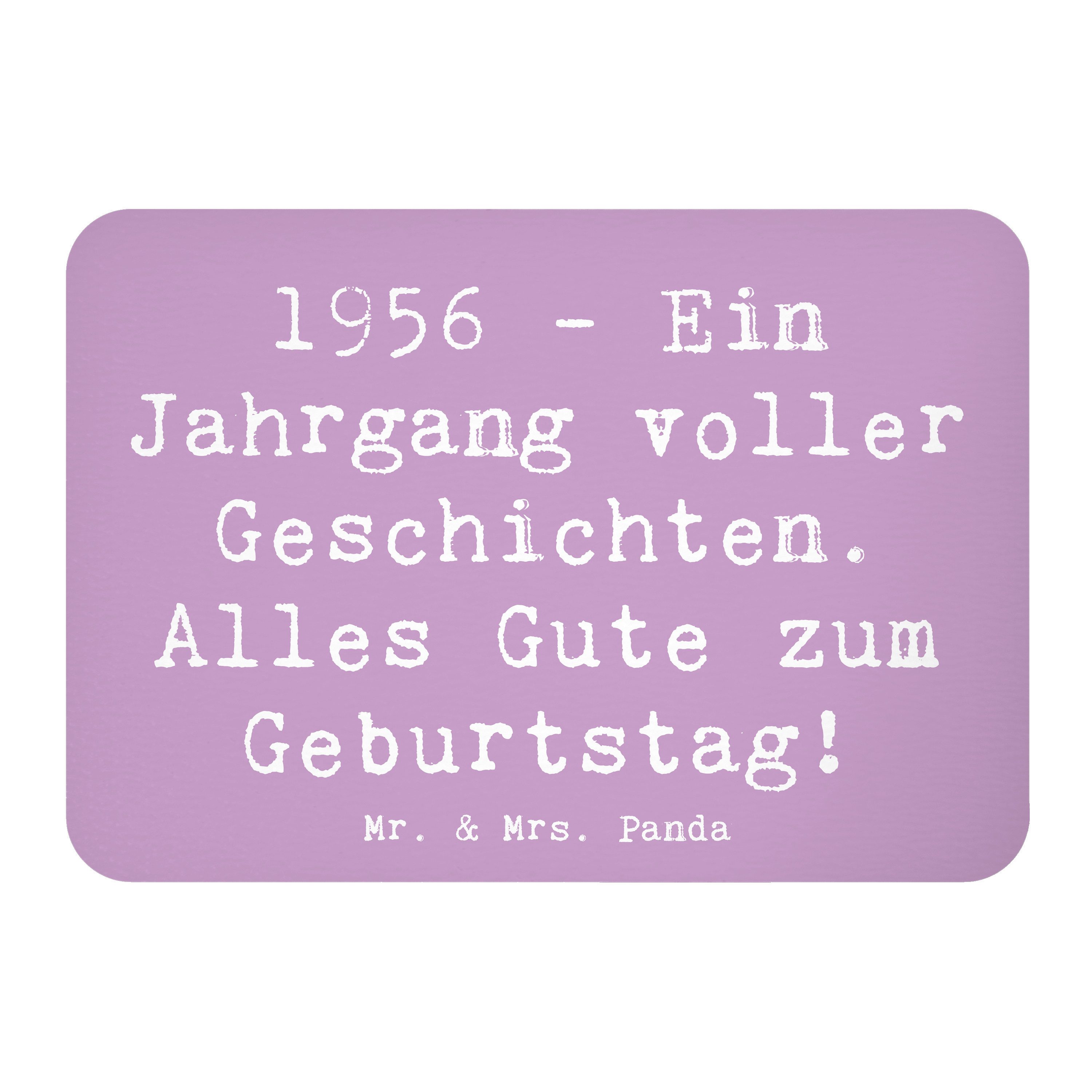 Magnet Spruch 1956 Geburtstag - Lavendeltraum - Geschenk, Geburtstagsspruch