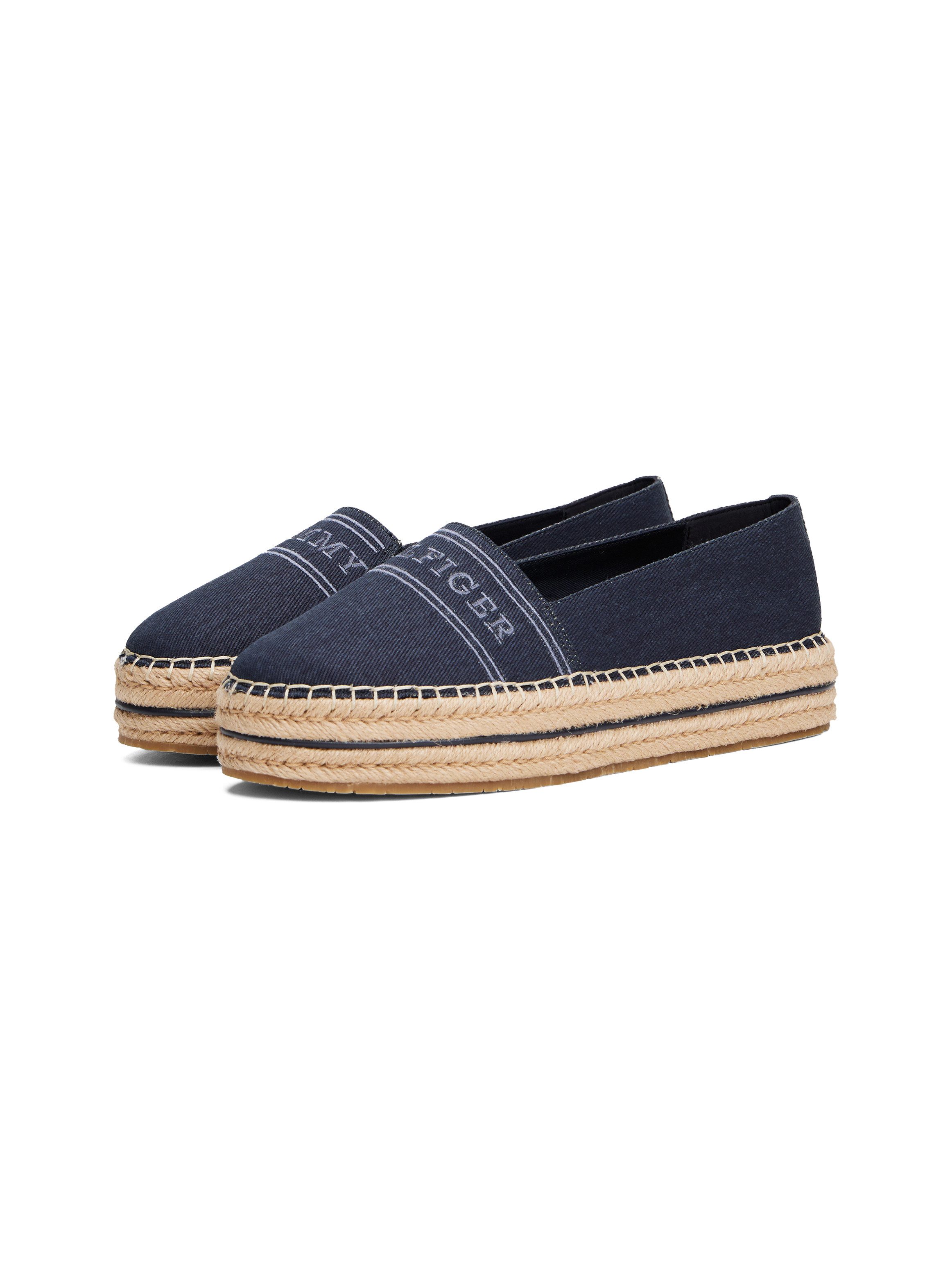 Tommy Hilfiger DENIM PLATFORM ESPADRILLE Espadrille, günstig online kaufen
