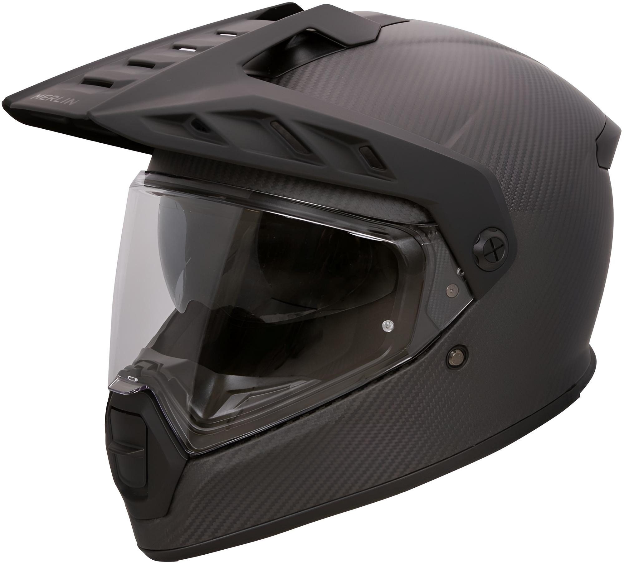 Merlin Motocrosshelm Torres Adventure Carbon Enduro Helm, Vorbereitet Für Kommunikationssystem,geeignet Brillenträger,pinlo