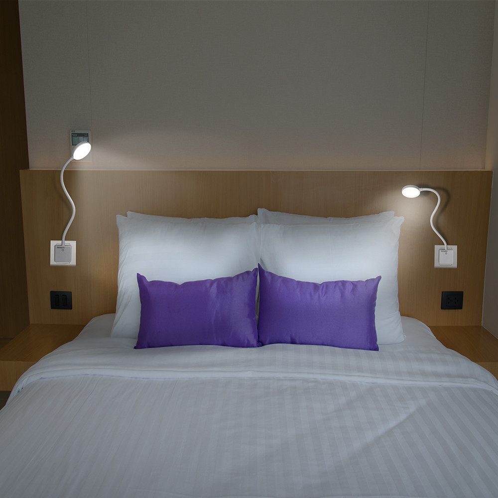 monzana Schreibtischlampe, Wandlicht Iys, LED Steckerlampe günstig online kaufen