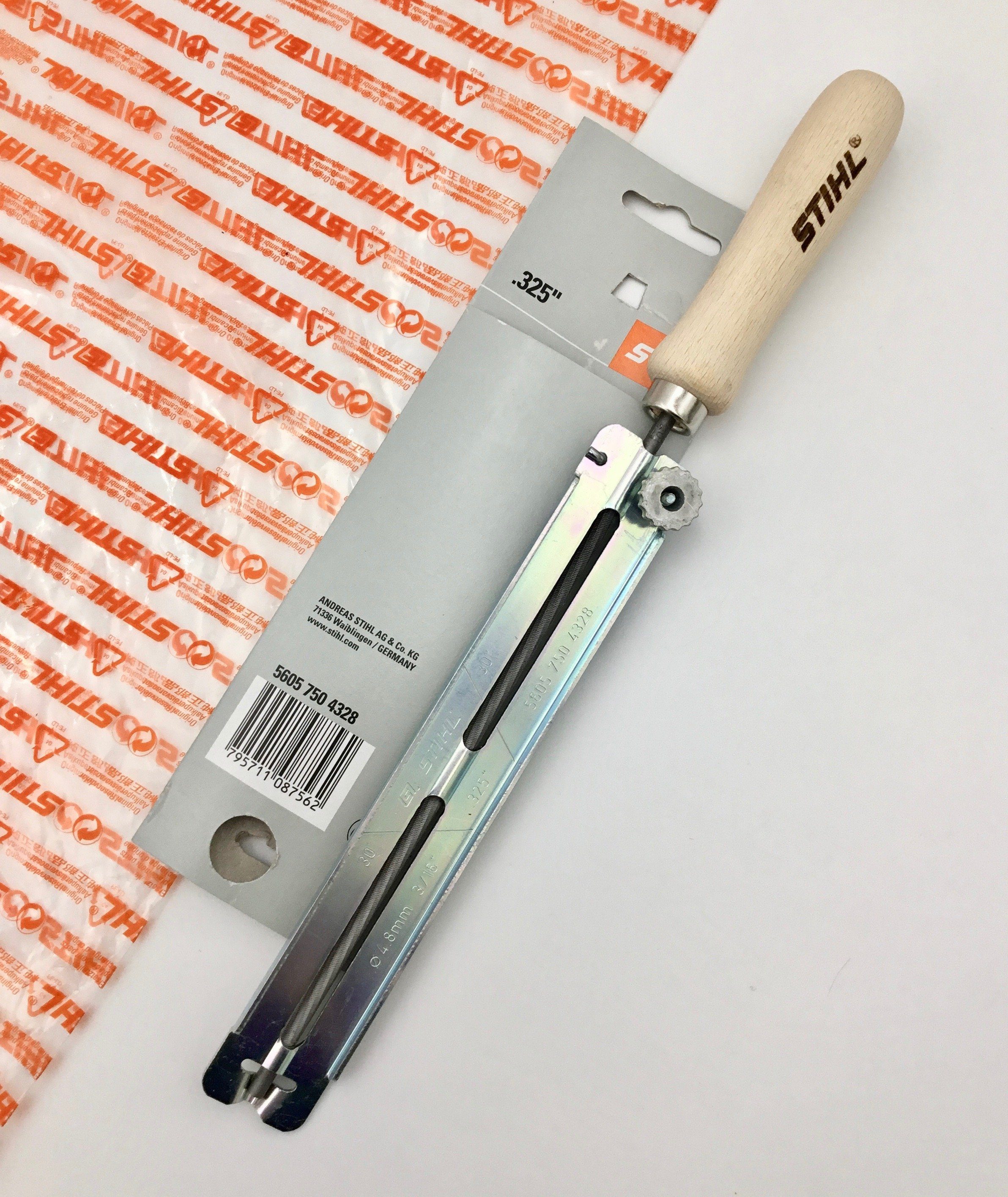 STIHL Ersatzkette Feilenhalter mit Rundfeile für .325" Ketten D 4.8 mm 56057504328, (STIHL Feilenhalter mit Rundfeile für .325" Ketten D 4.8 mm 56057504328, 1-tlg., Feilenhalter mit Rundfeile für .325" Ketten D 4.8 mm 56057504328)
