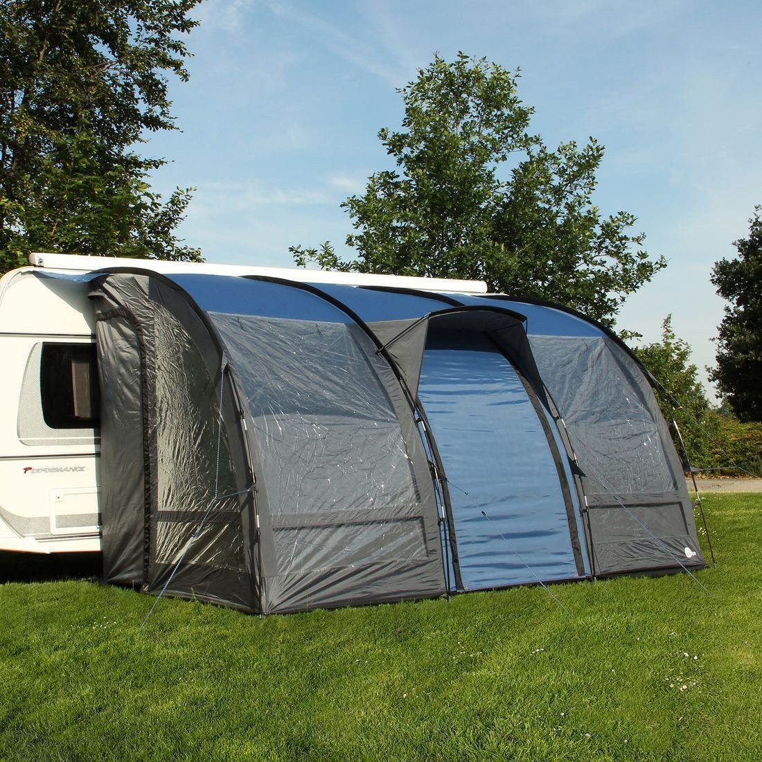 yourGEAR Vorzelt yourGEAR Wohnwagenvorzelt Verona 390 Caravan Zelt Reisevorzelt, Personen: 0
