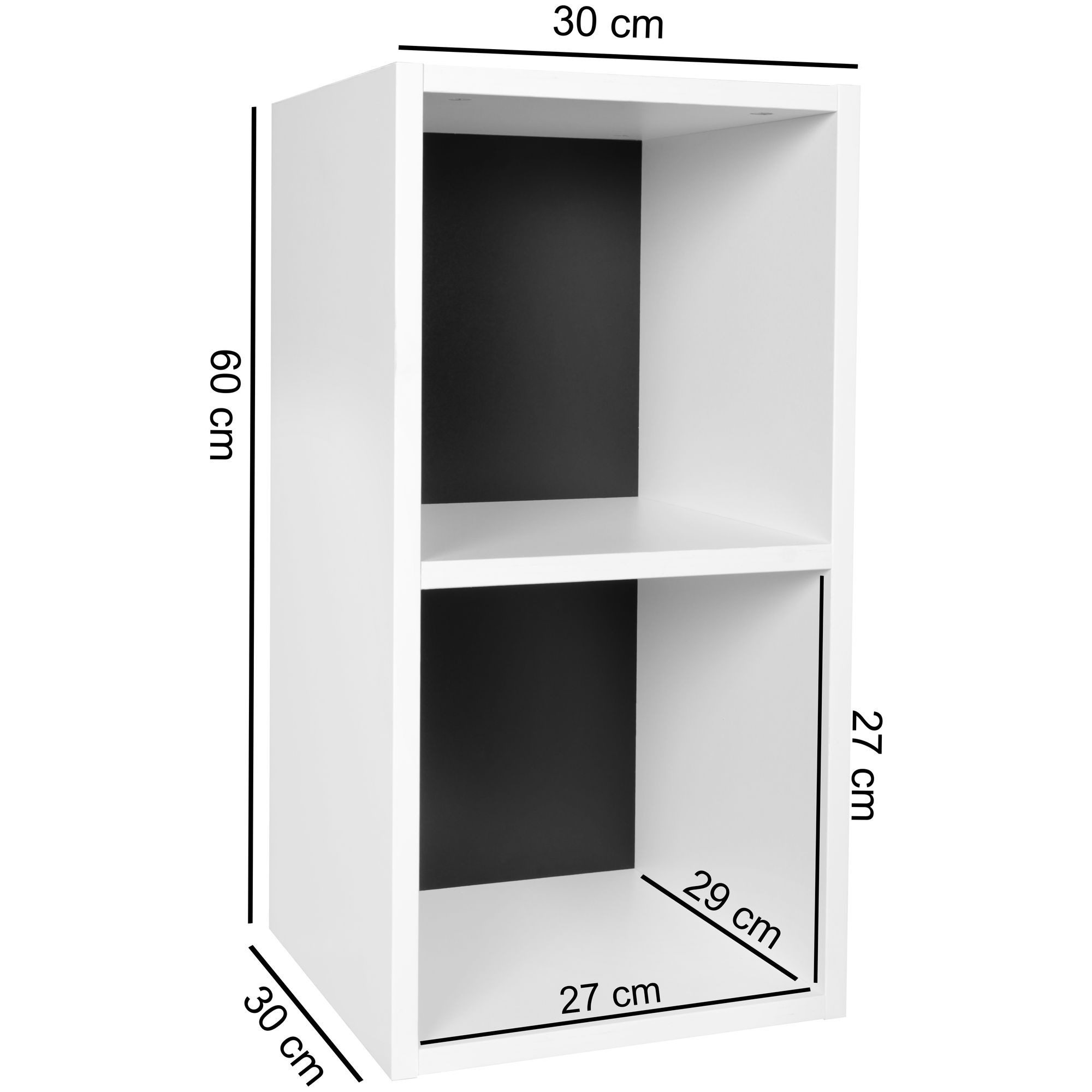 FINEBUY Standregal SuVa10244_1, 30x60x30 cm Modern günstig online kaufen