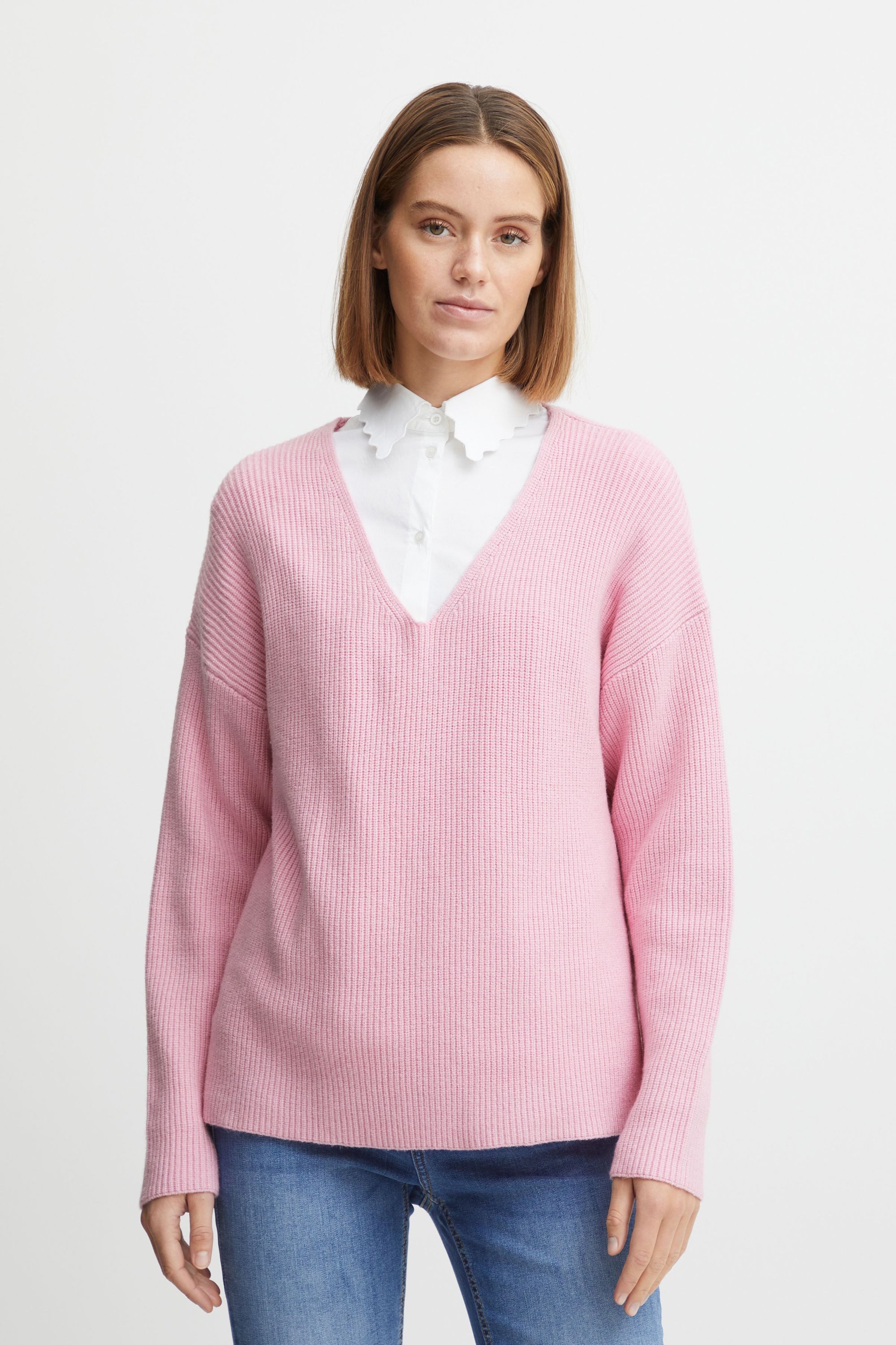 b.young Strickpullover BYMILO VNECK JUMPER - 20812787