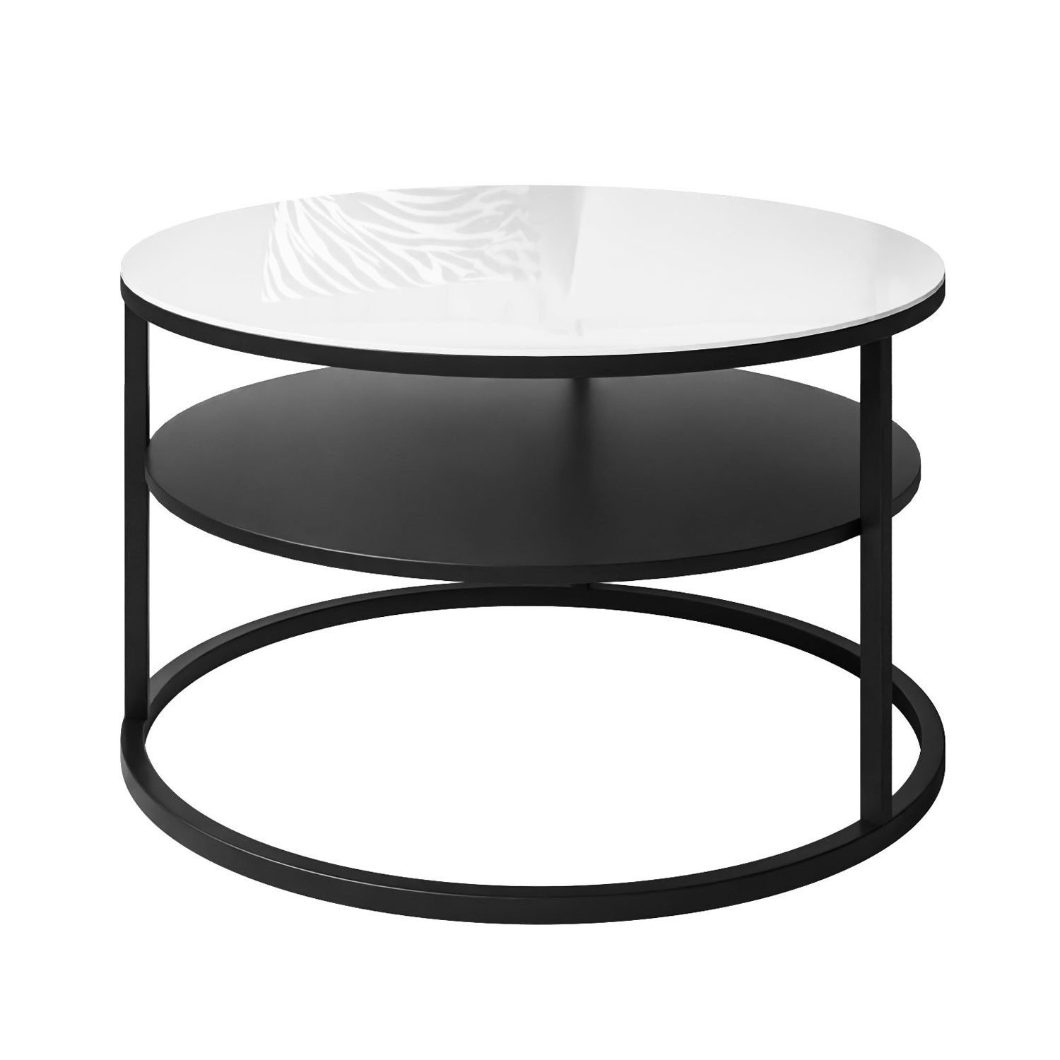 Lookway Couchtisch CIRI GLASS mit Ablage günstig online kaufen
