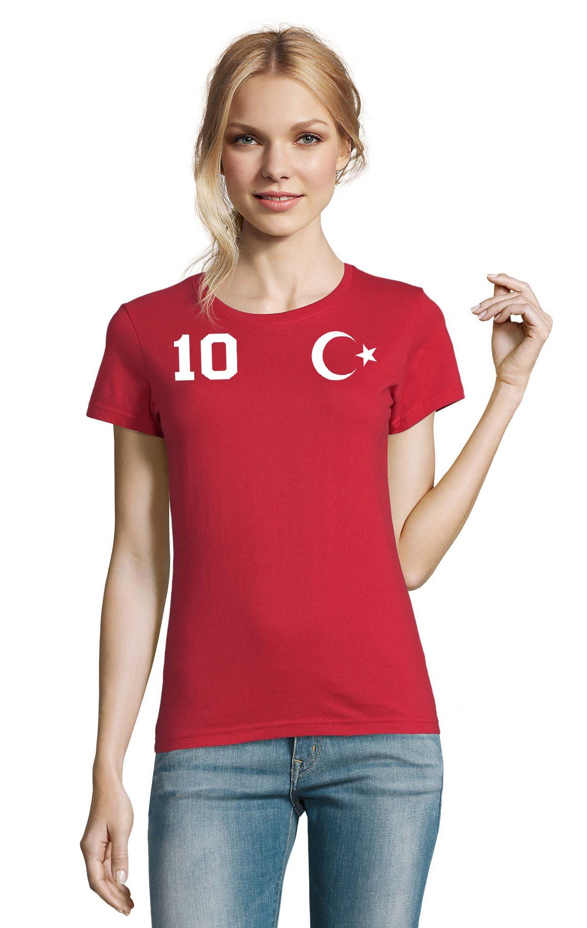 T-Shirt Türkei Türkiye Turkey Sport Trikot Fußball Meister WM EM Europa