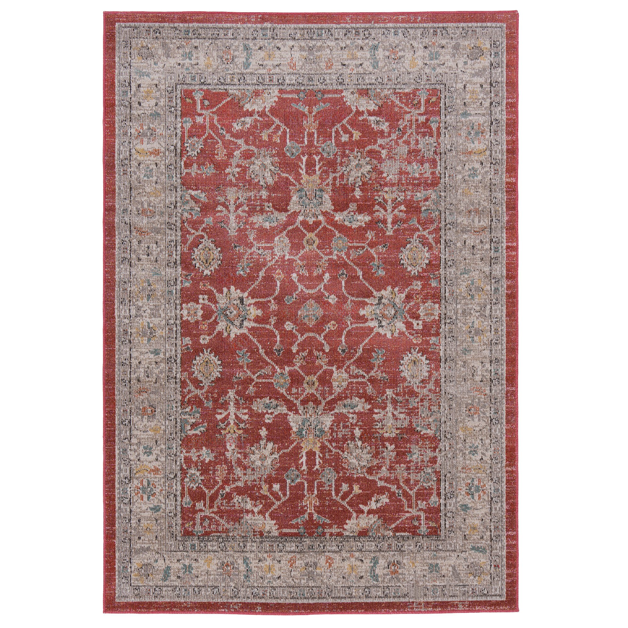 Pergamon Outdoorteppich Indoor Outdoor Teppich Lagos Vintage, Rechteckig, Höhe: 4 mm