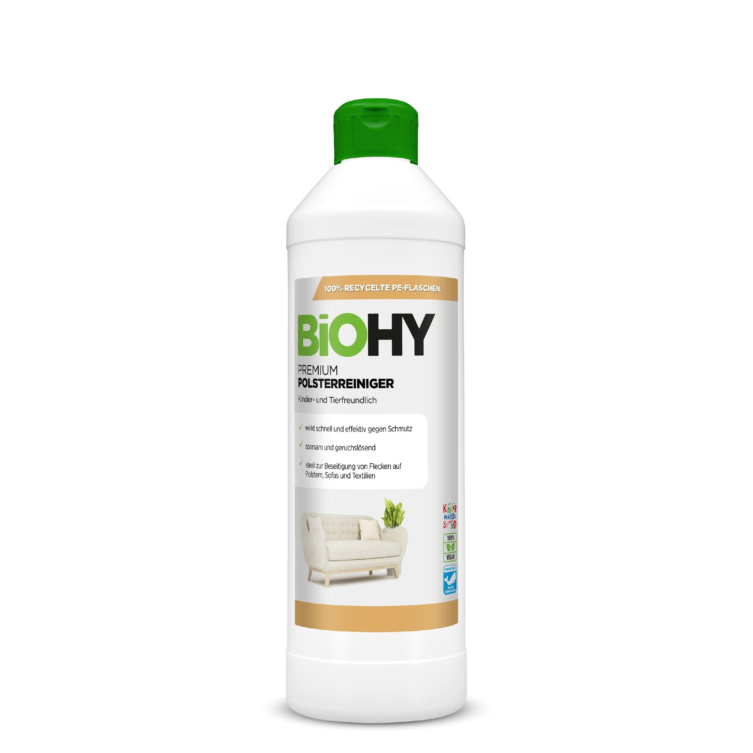 BiOHY Premium Polsterreiniger 1 x 1 Liter Flasche Polsterreiniger (1-St)