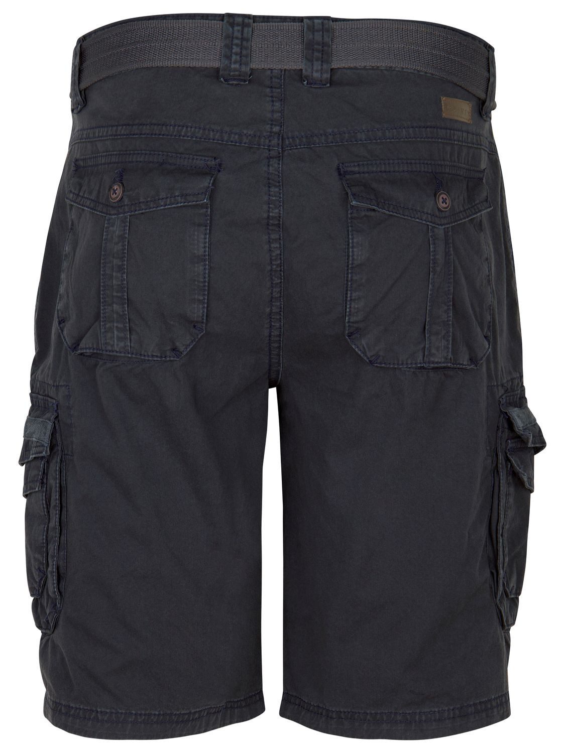 DENIMFY Cargoshorts Herren Shorts DFUlli Regular Fit Bermudashorts aus 100% Baumwolle mit Gürtel – Bild 5 von 5