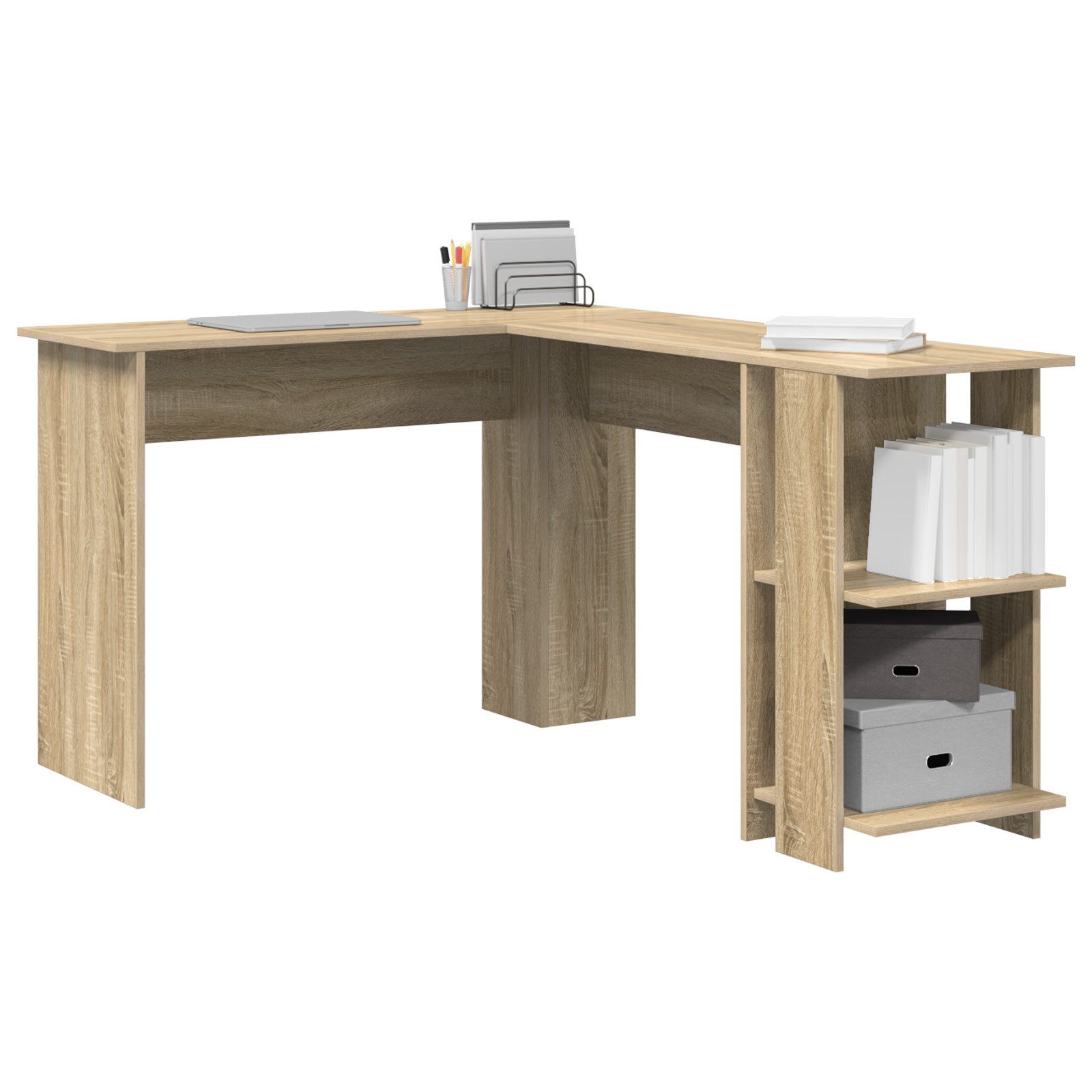 vidaXL Schreibtisch Sonoma Eichen Eckschreibtisch Sonoma günstig online kaufen