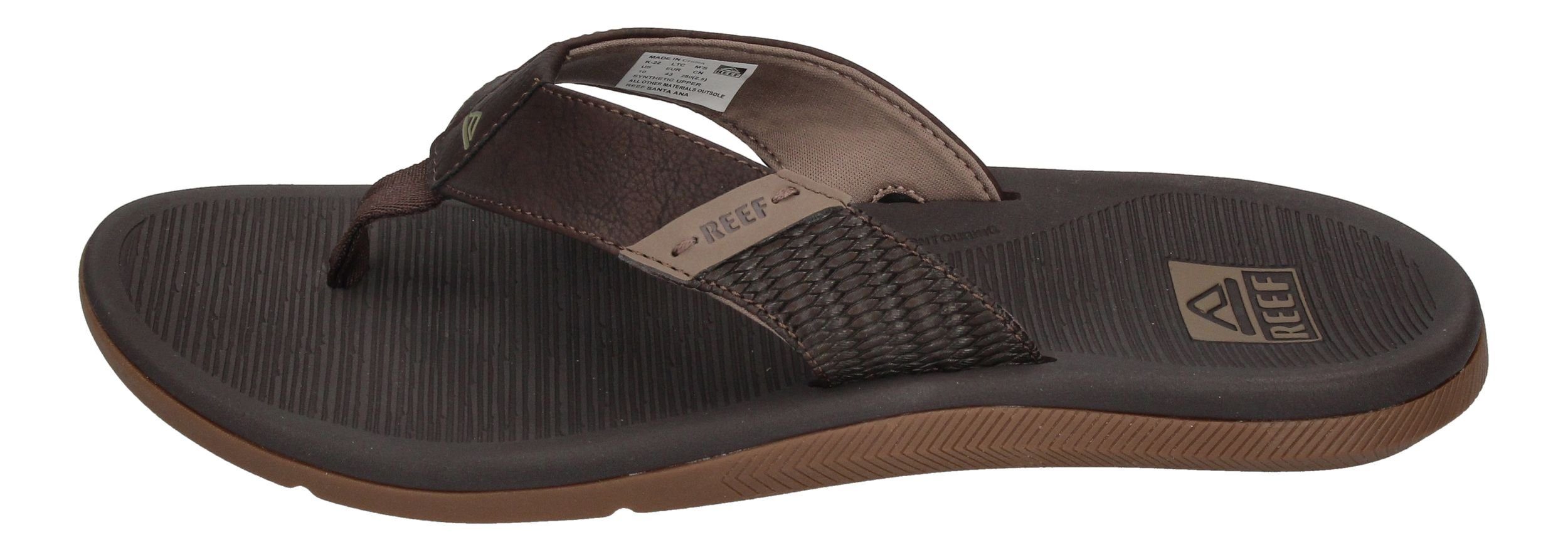 Reef Santa Ana Zehentrenner Brown günstig online kaufen