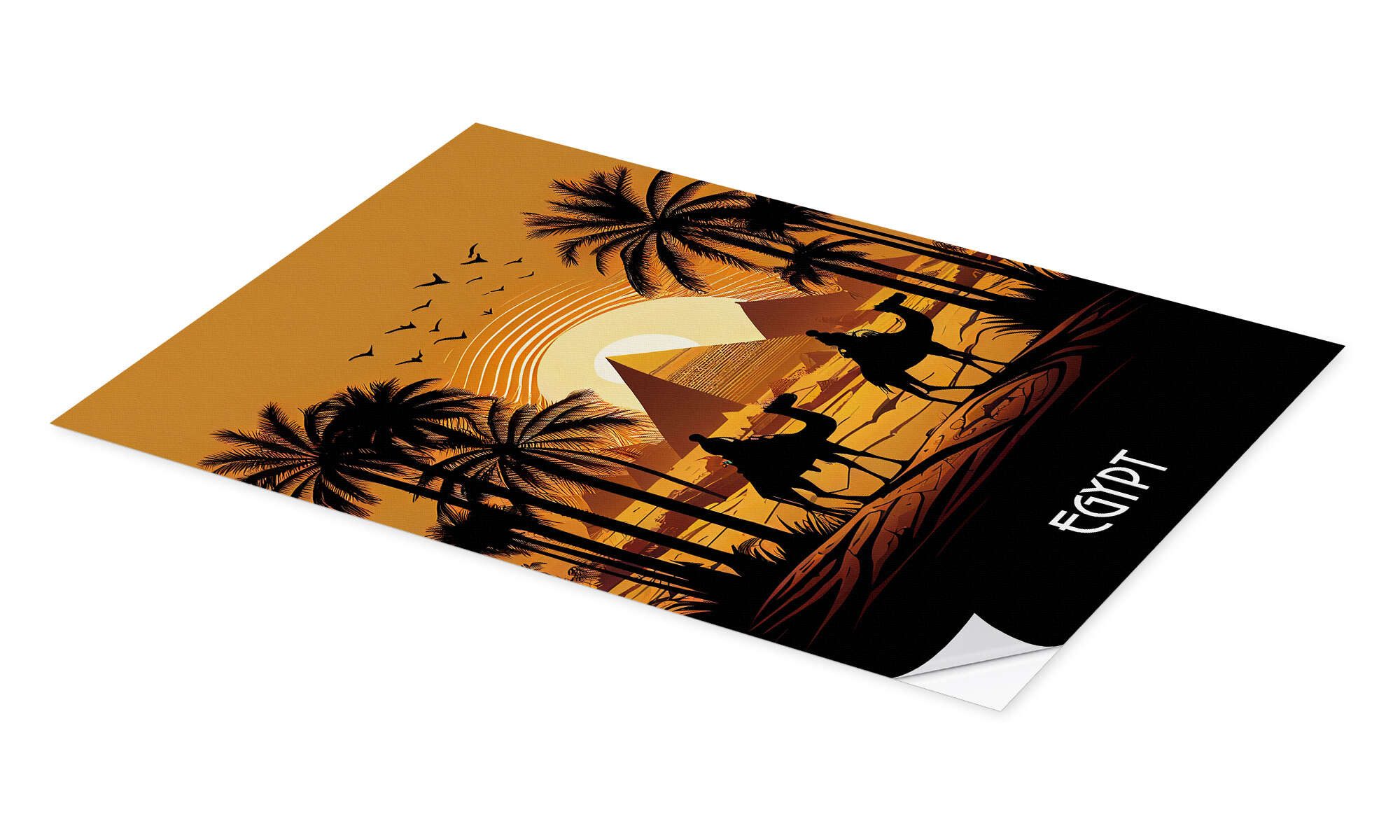 Posterlounge Wandfolie Durro Art, Reiseplakat Ägypten, günstig online kaufen
