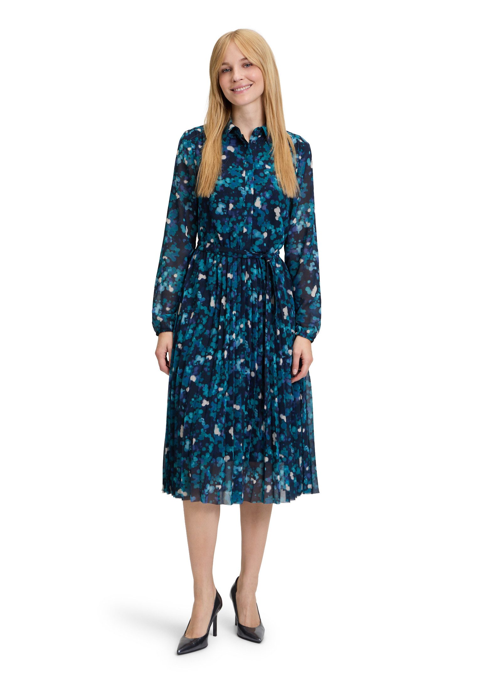 Midikleid Betty & Co Midikleid mit Plissee