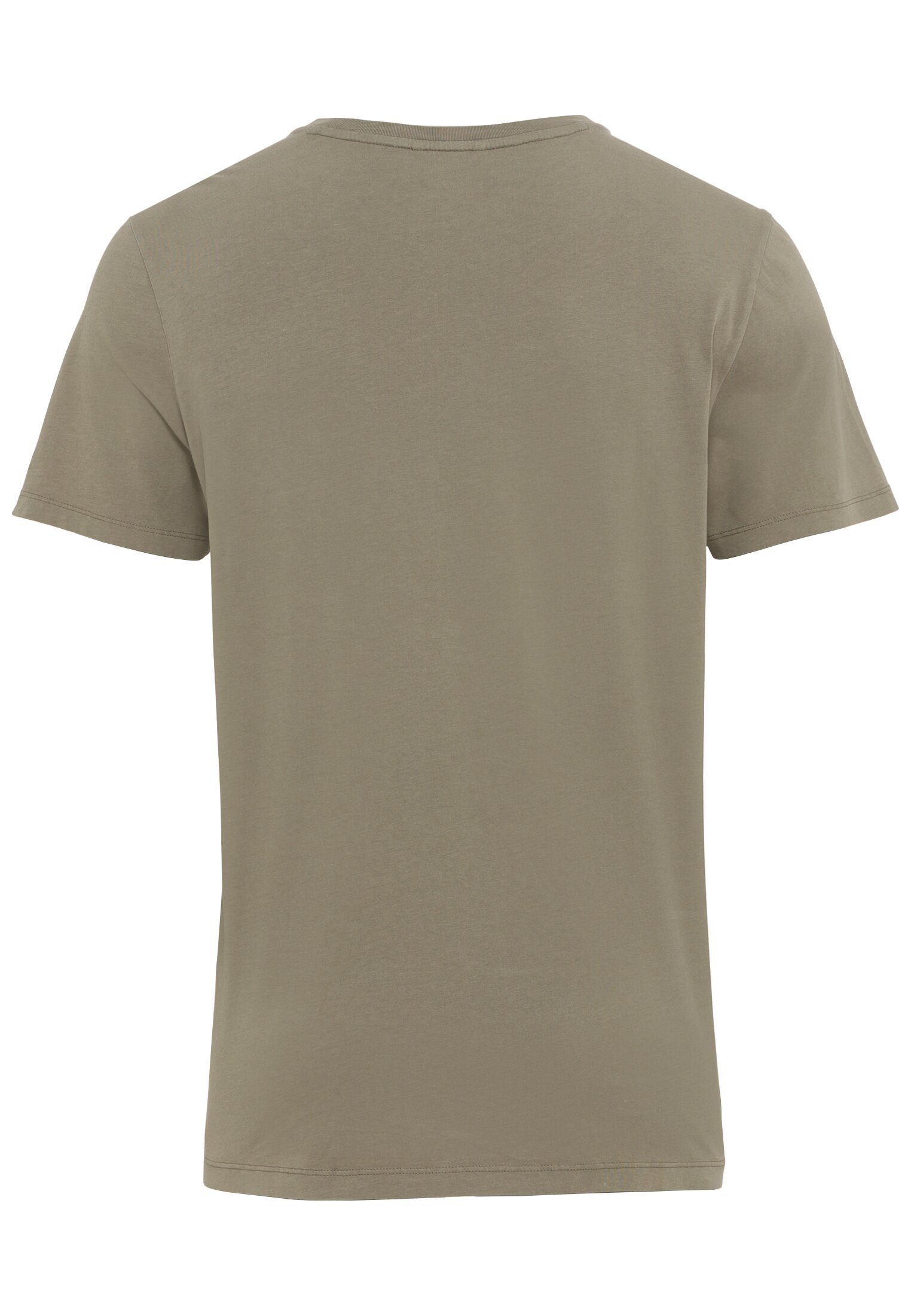 Bio-Baumwolle active Khaki aus camel T-Shirt