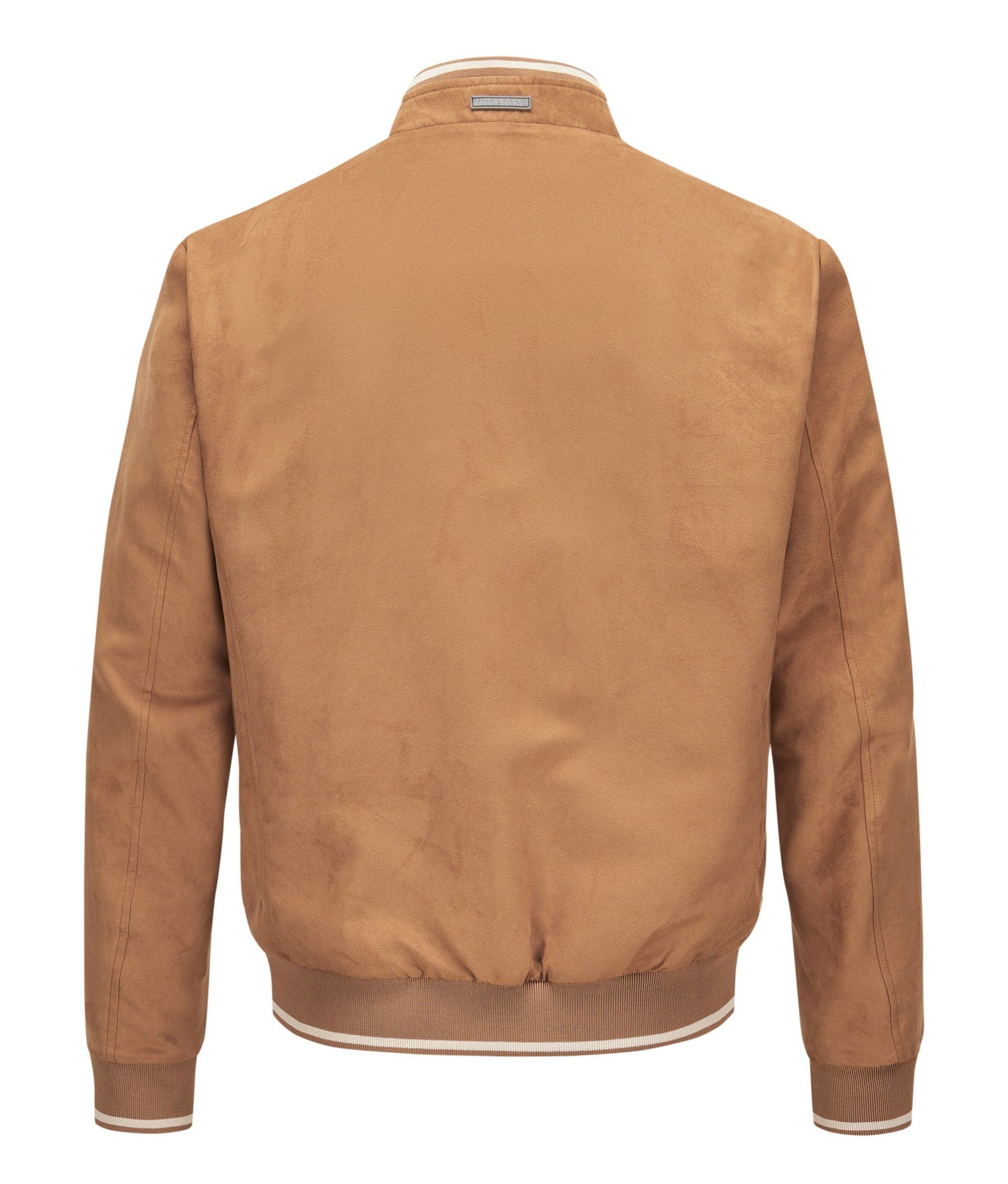 Milestone Blouson MSMichigan in Velours-Optik atmungsaktiv und wasserabweisend