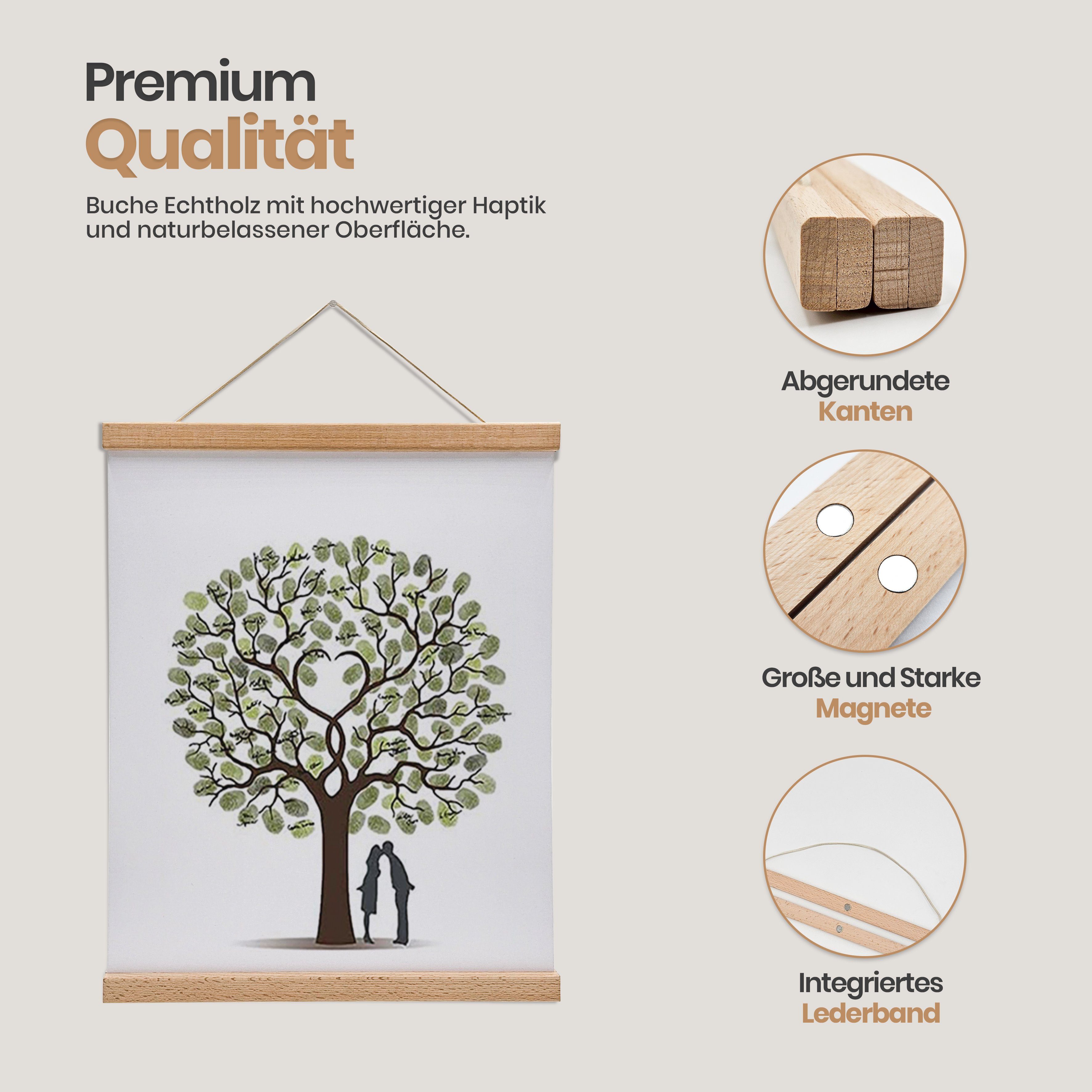 Likarto Bilderrahmen Premium-Posterleiste in DIN A4 günstig online kaufen