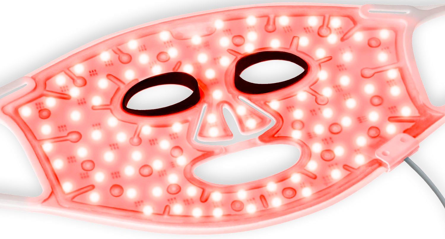 Face Mask LED Gesichtsmaske 100, 4 Silk'n LED mit Kosmetikbehandlungsgerät Lichtfarben