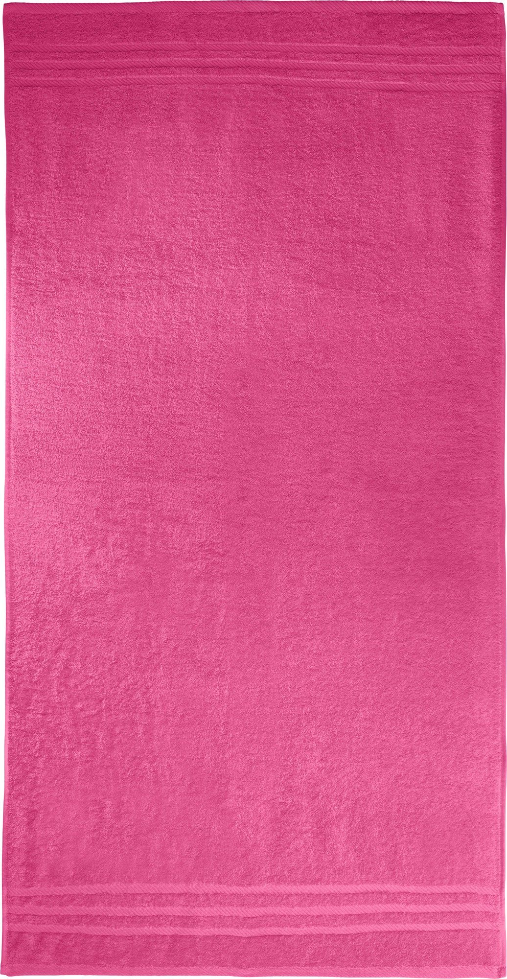 REDBEST Duschtuch Duschtuch, Frottier (1-St), Walk-Frottier Uni pink