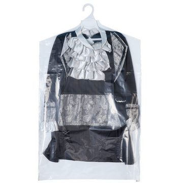 HIBNOPN Kleiderschutzhülle 50 Stück Transparente Hängende kleidersäcke 60×90 cm (50 St)