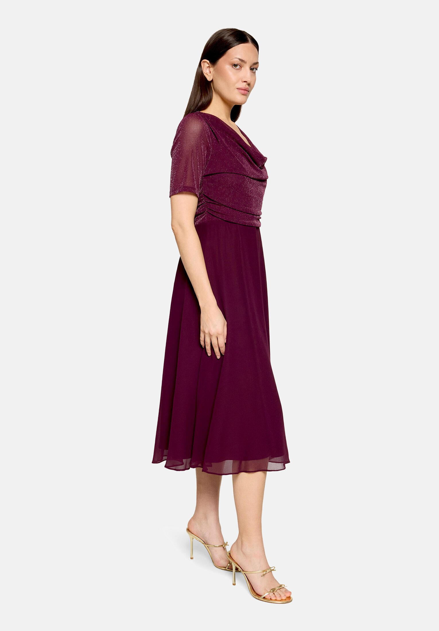 Vera Mont Cocktailkleid Damen im Glitzer-Look