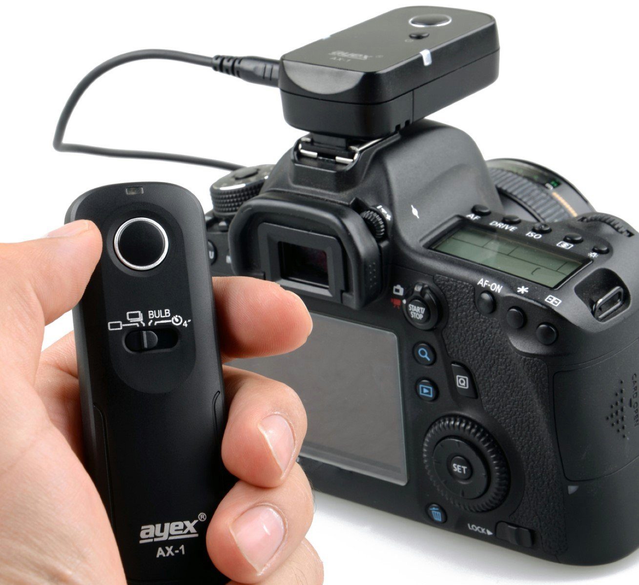 ayex Funkfernsteuerung F100 Nikon D700 D3 uvm. D5 D2 D850 F6 Fernauslöser AX-1 DC0 D810 D4S