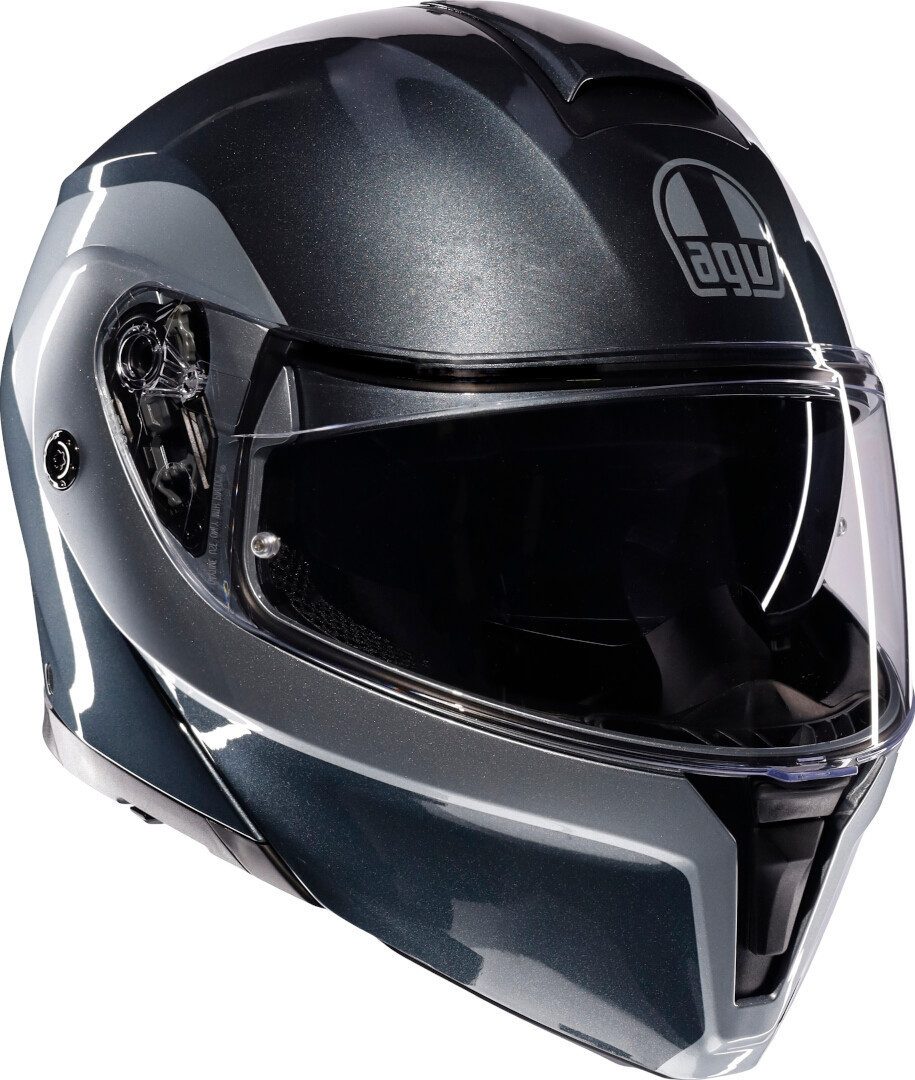 AGV Motorradhelm Streetmodular Levico Klapphelm, integriertes Sonnenvisier