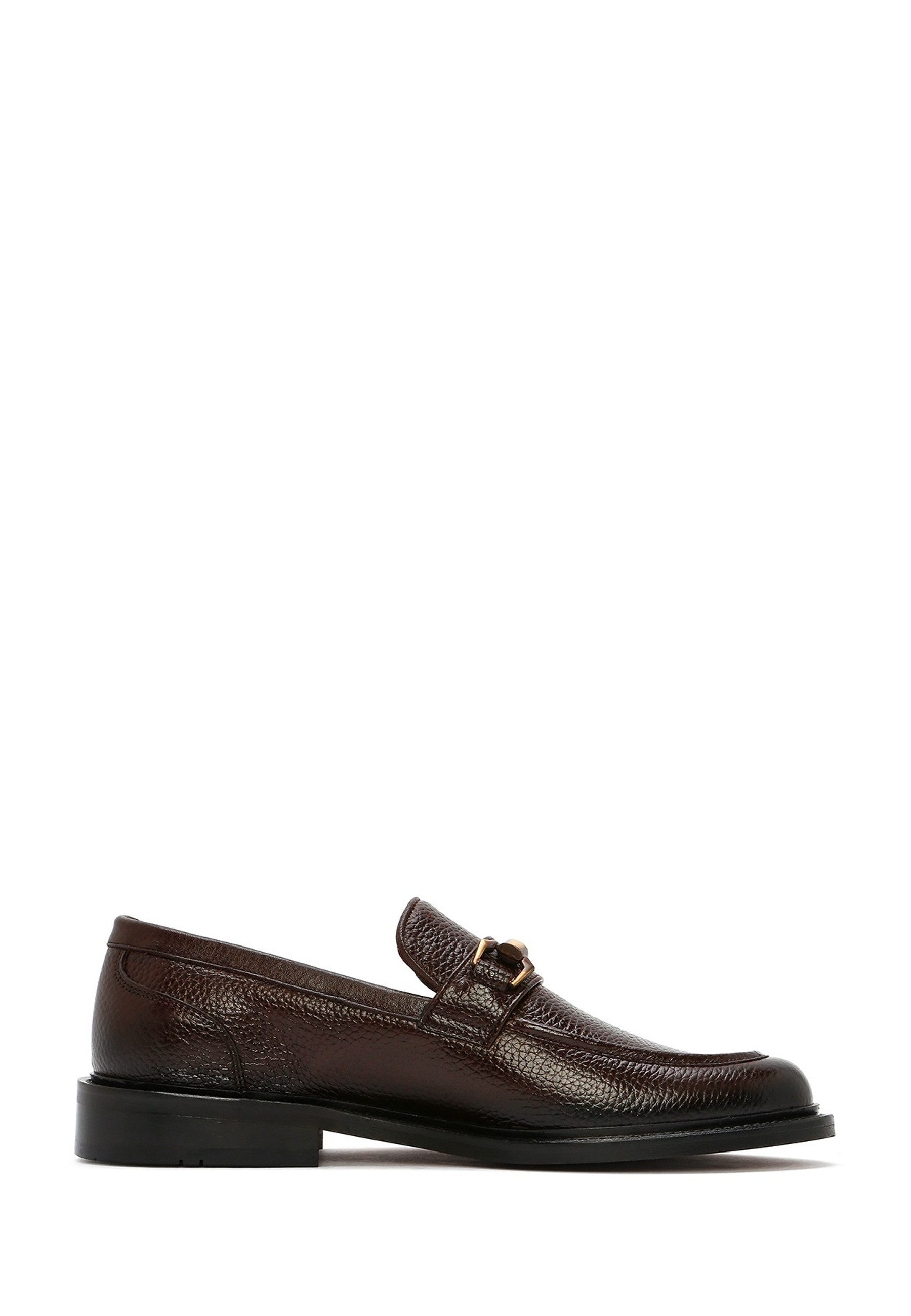 Derimod Klassische Loafer aus Leder Loafer Echtes Leder, Lederfutter, Neolit-Sohle, Slip-On-Design