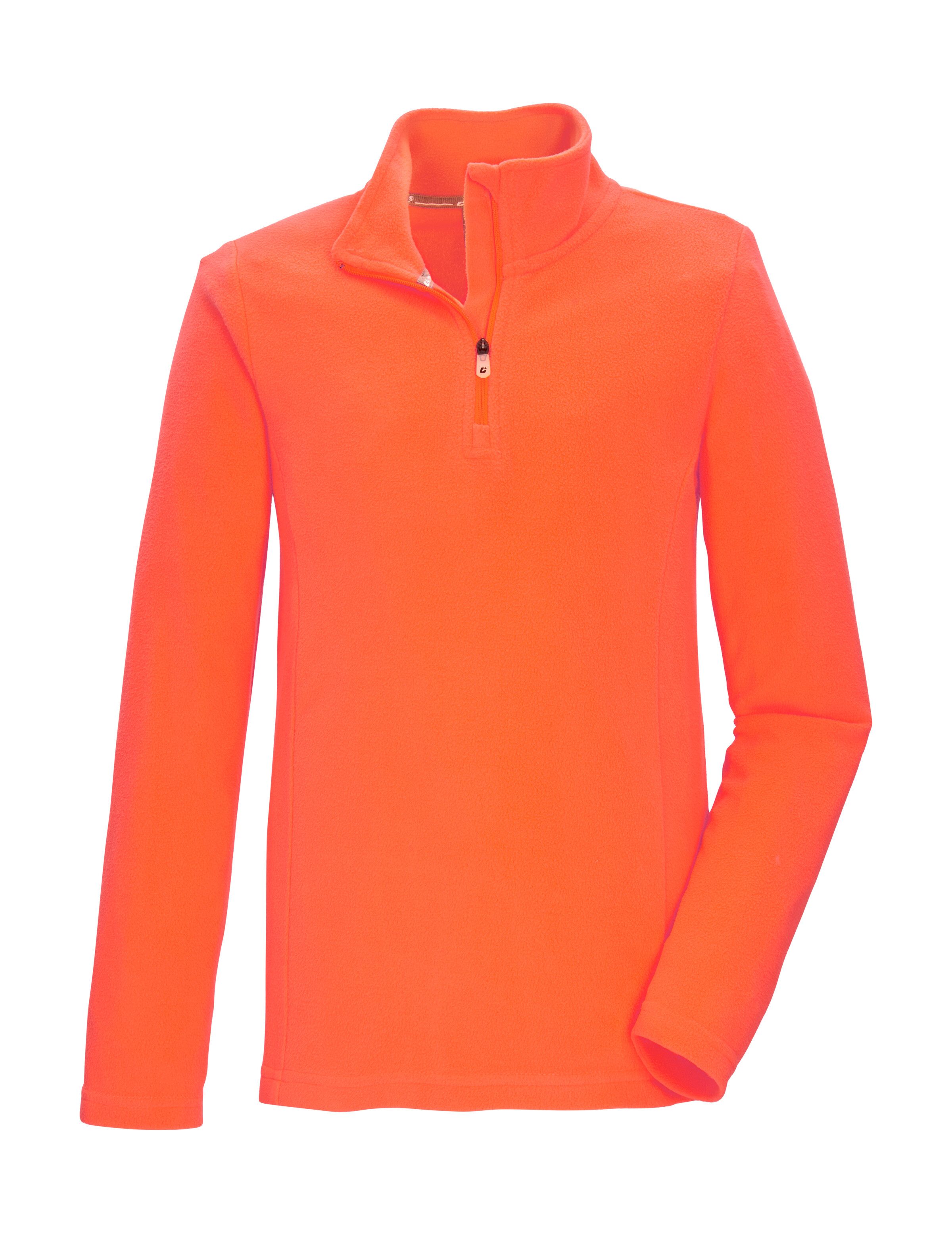 Killtec Fleeceshirt KSW 139 BYS FLC SHRT Schnelltrocknendes Fleeceshirt mit Kinnschutz-Reißverschluss