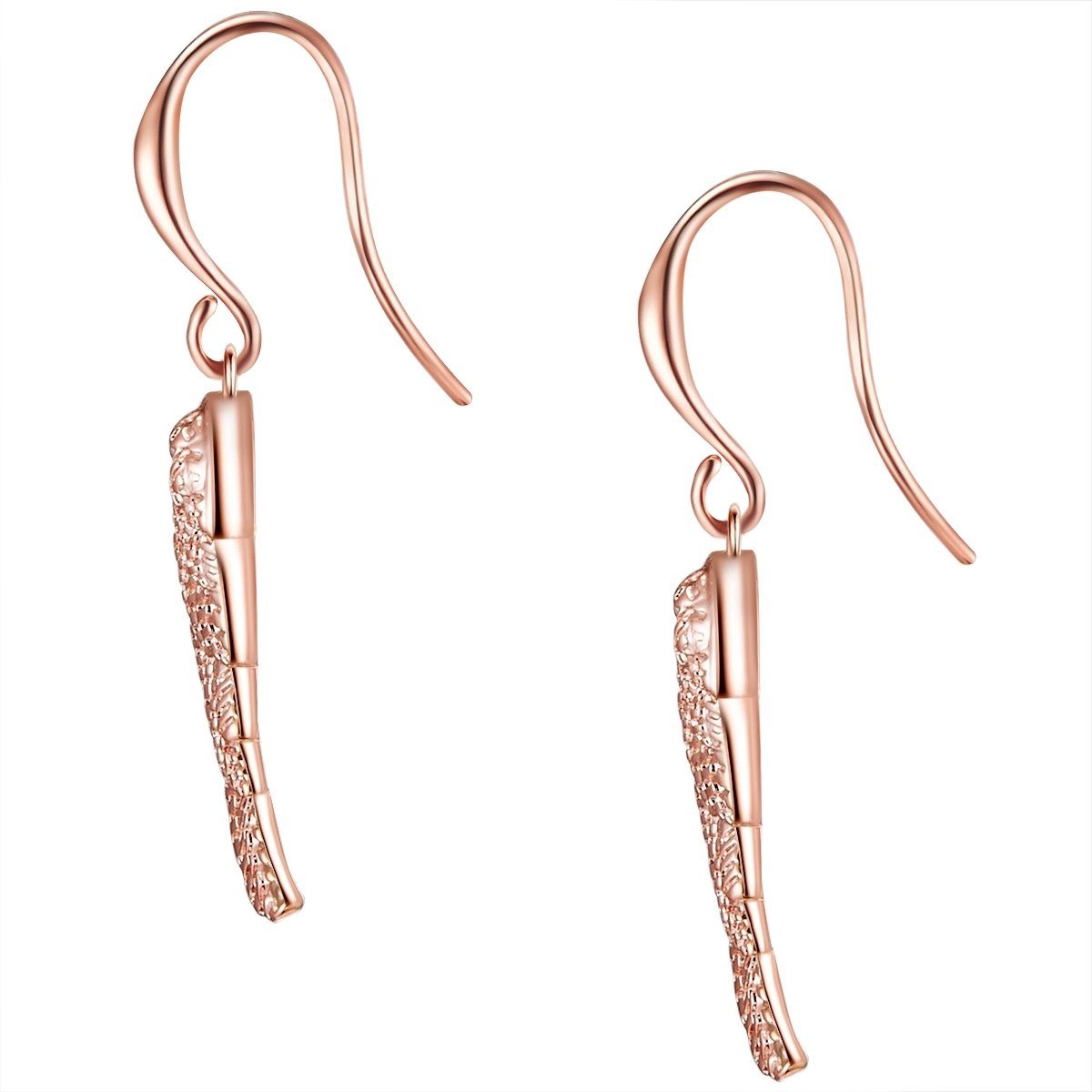 Rafaela Donata Schmuckset Engelsflügel roségold (3-tlg), im Engelsflügel Design