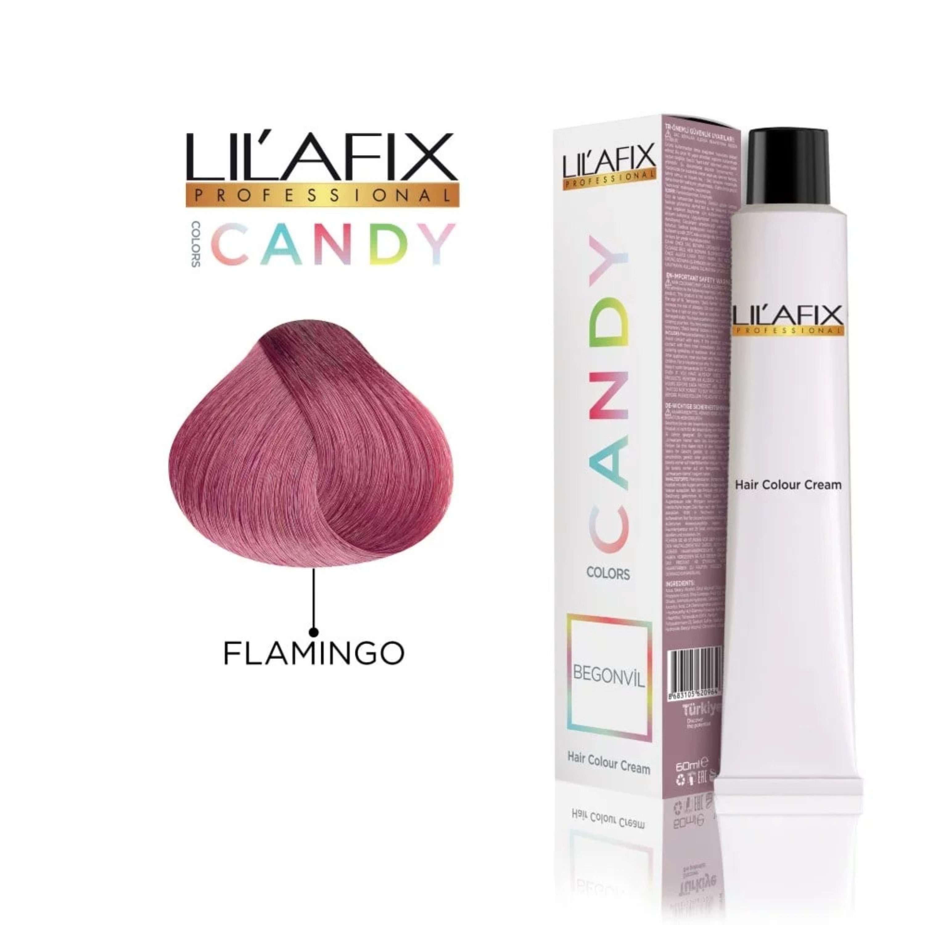 Lilafix Haarfarbe Candy Colours 100 ml, Modische Haarfarbe