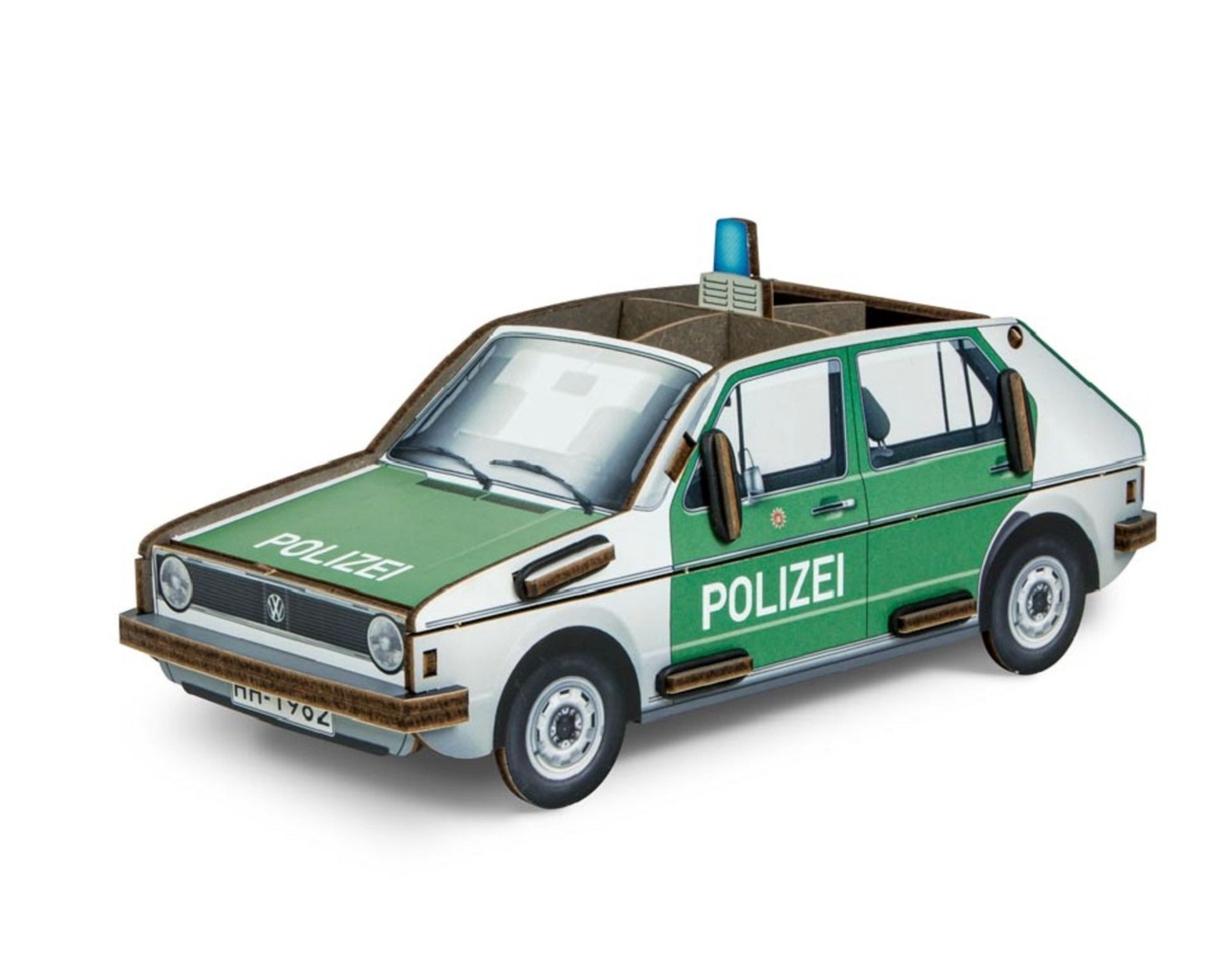 WERKHAUS® Aufbewahrungsbox Werkhaus - Stiftebox Stiftehalter Stifteköcher VW Golf 1 Polizei Auto