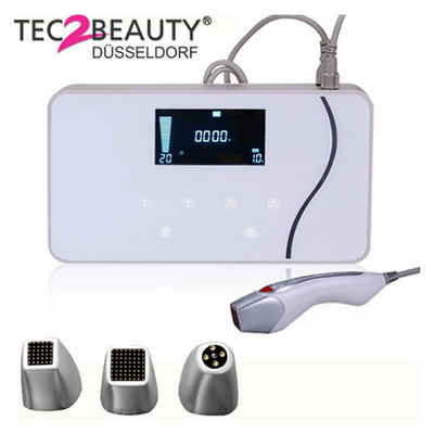 Tec2Beauty Beauty-Multigerät Tec2Beauty® Radiofrequenz für Gesicht, Hals De­kolle­té Anti Aging, 3-tlg.