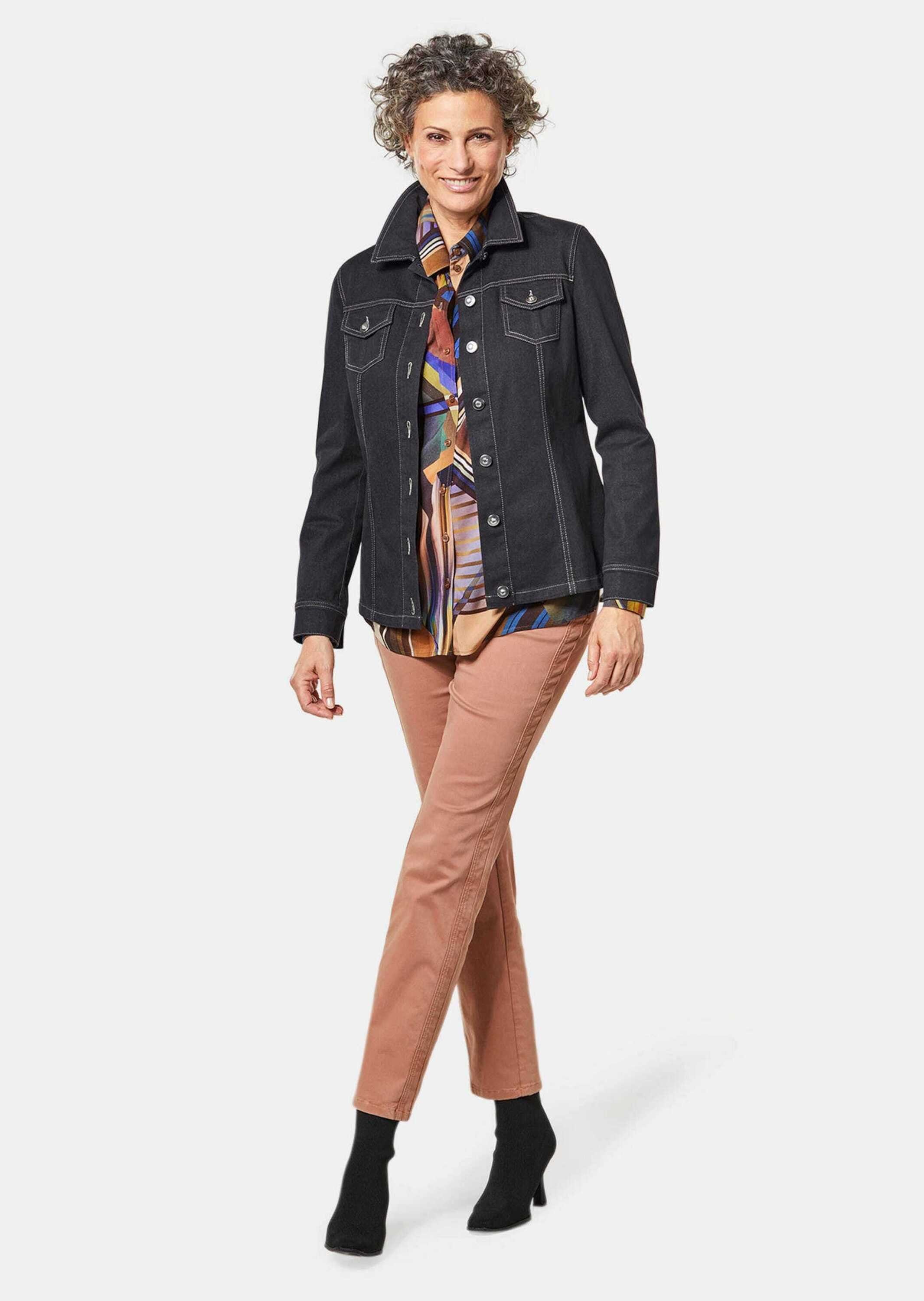 GOLDNER Outdoorjacke Kurzgröße: Zeitlose Jeansjacke mit günstig online kaufen