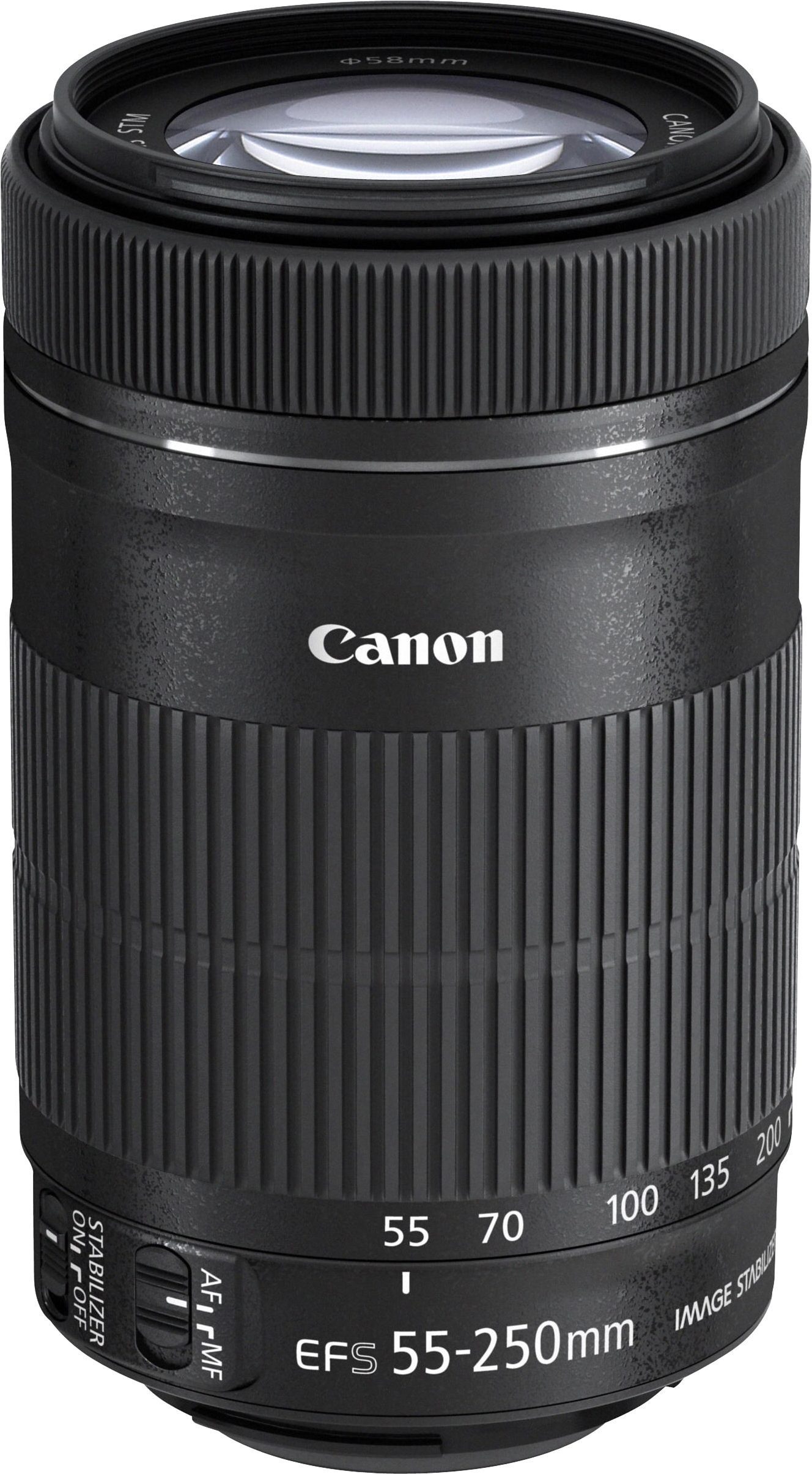 Canon EF-S 55-250mm f/4-5.6 IS STM Zoomobjektiv, (Passend für Canon EOS EF-S System Kameras (z.B. EOS 250D) – Bild 3 von 5