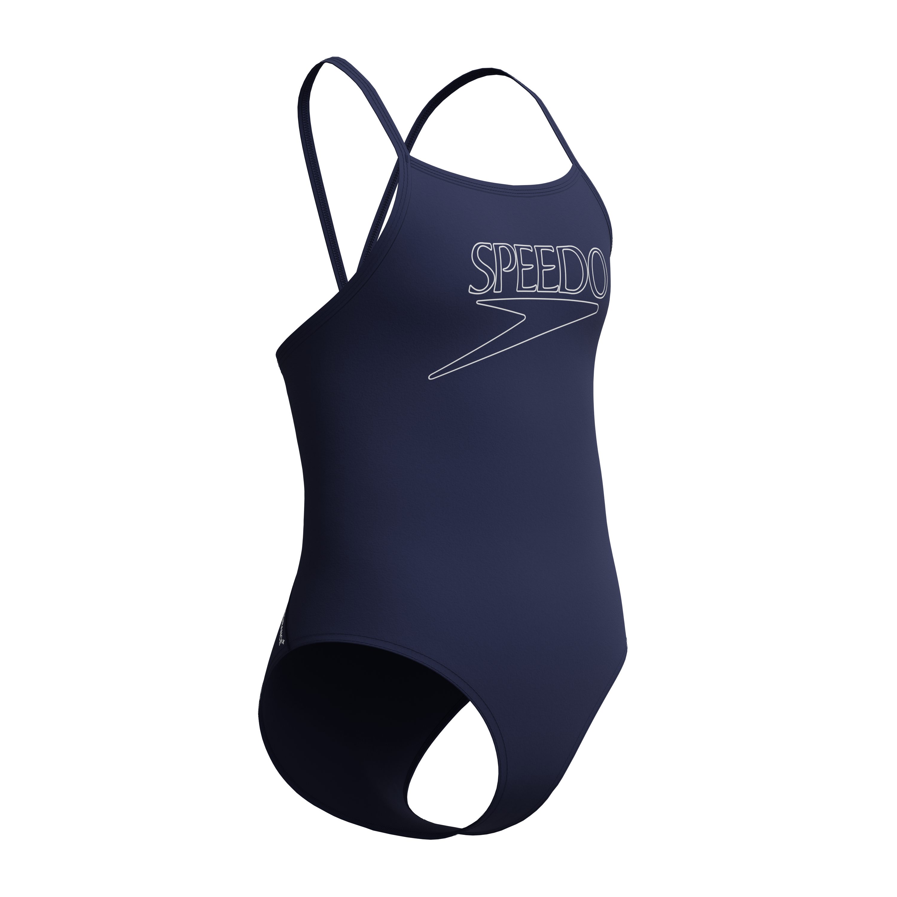 Speedo Badeanzug für Junior-Training und Unterricht, mit dünnen Trägern, chlorbeständig – Bild 4 von 5