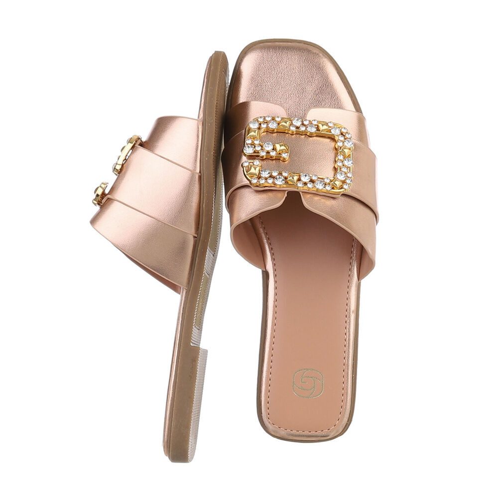 Ital-Design Damen Mules Freizeit Pantolette (86527077) günstig online kaufen