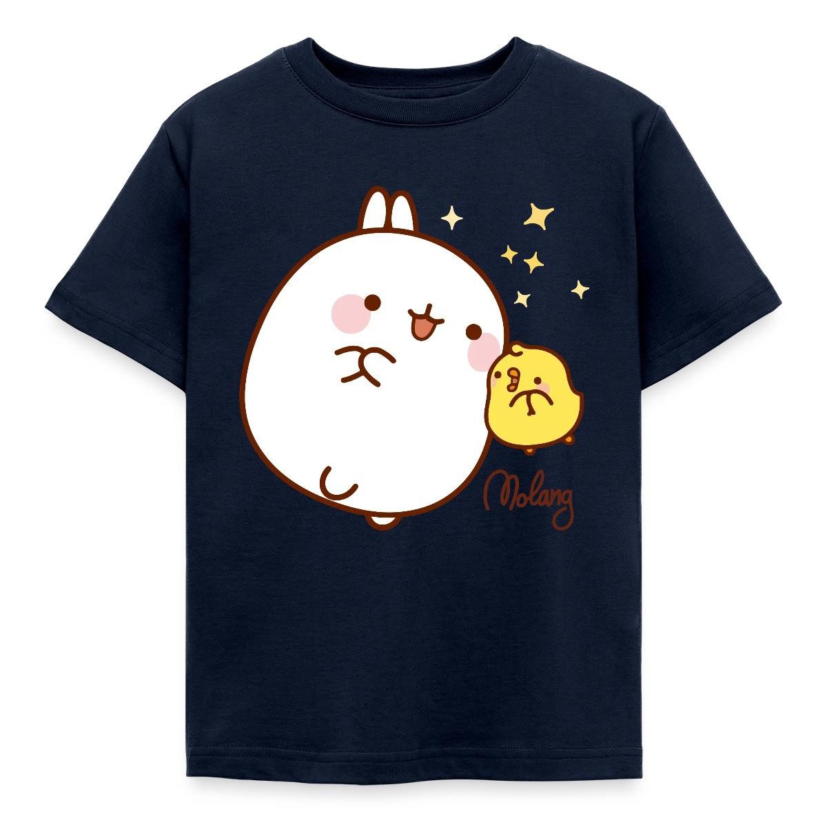 T-Shirt Molang Piu Piu Sterne Kinder T-Shirt