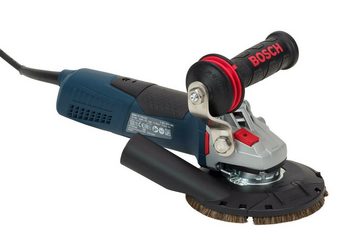 Bosch / Trongaard Winkelschleifer / Betonschleifer-/ Sanierungsfräse-Set / 1.700W / 125mm, max. 11500 U/min, (Komplett-Set)