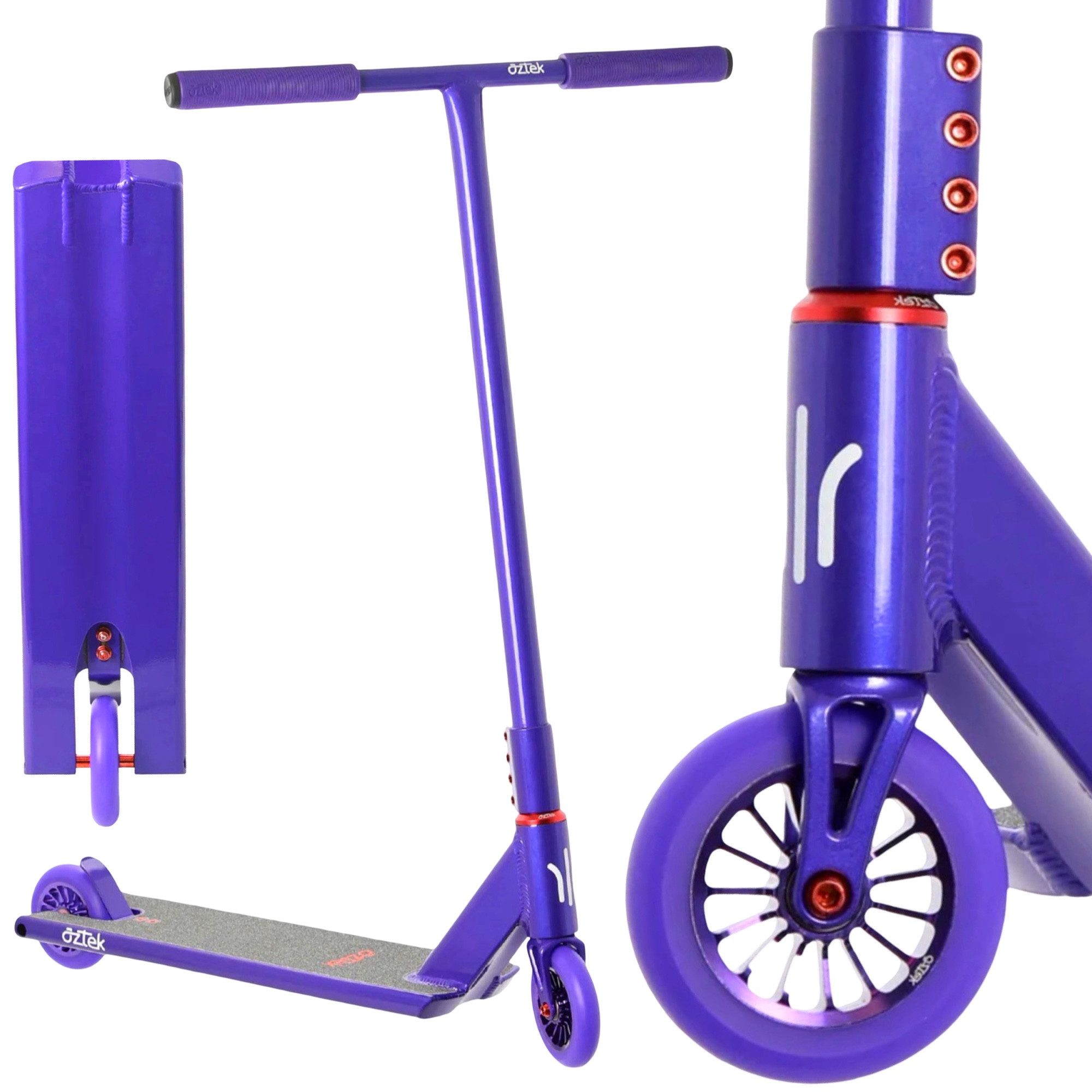 Aztek Stuntscooter Aztek Architect Complete Street Stunt Scooter H=87cm Lila