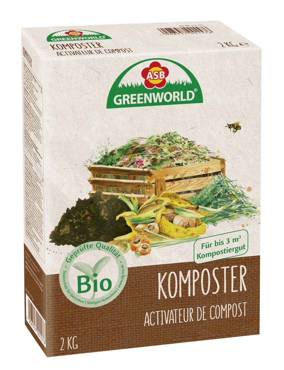 Komposter ASB Greenworld Bio Komposter 2 kg