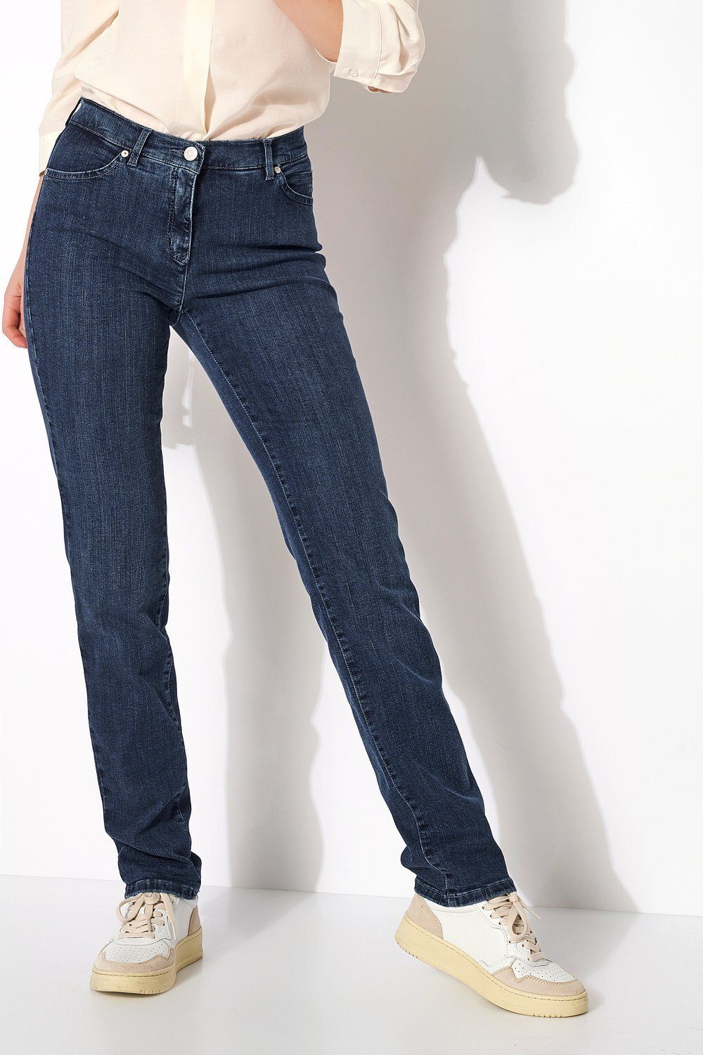 TONI 5-Pocket-Jeans Perfect Shape mit Shaping-Effekt an Bauch und Po mittelblau - 502